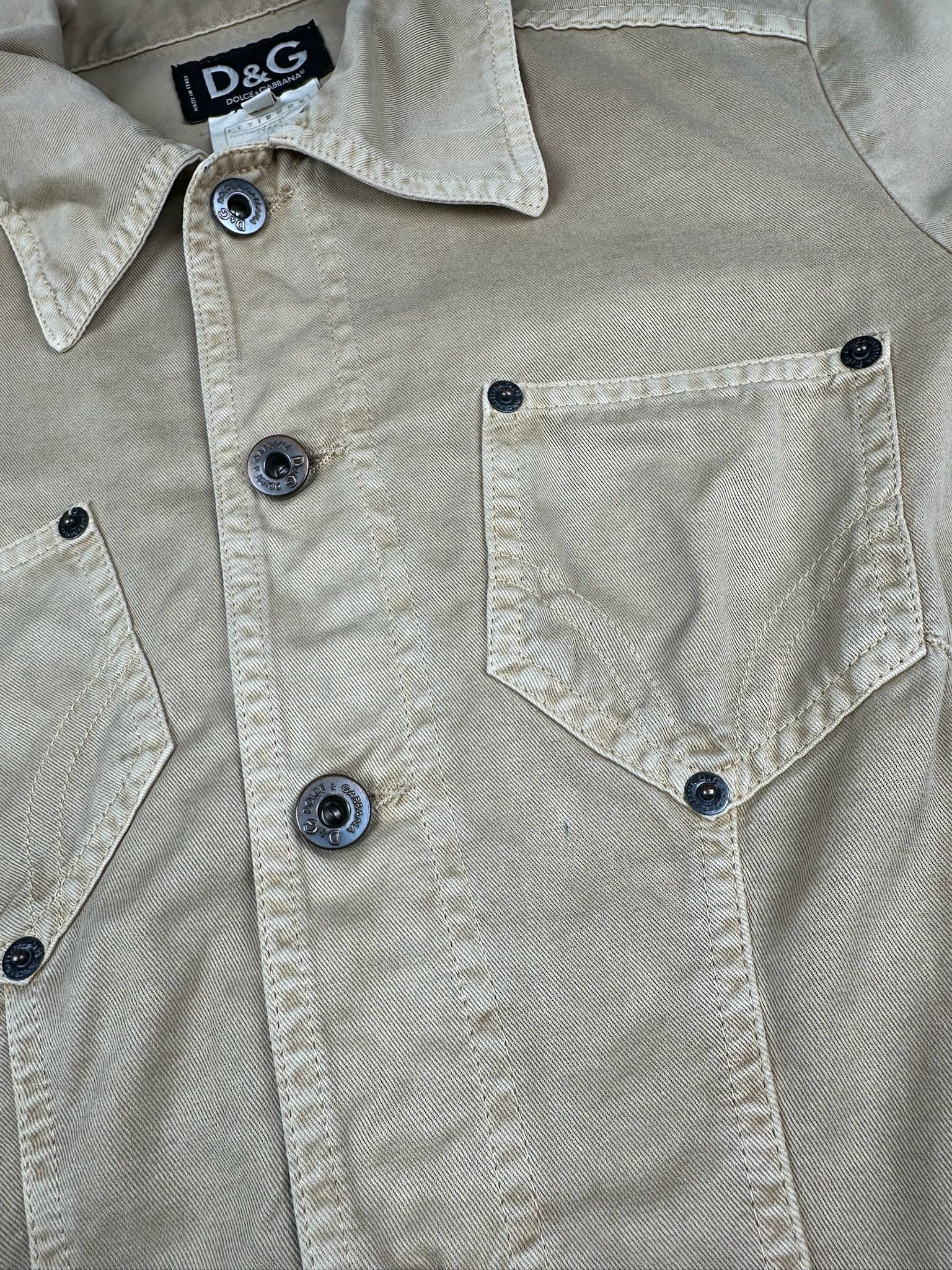 Dolce & Gabbana Vintage Dolce Gabbana Denim Jacket Size M / US 6-8 / IT 42-44 - 6 Thumbnail