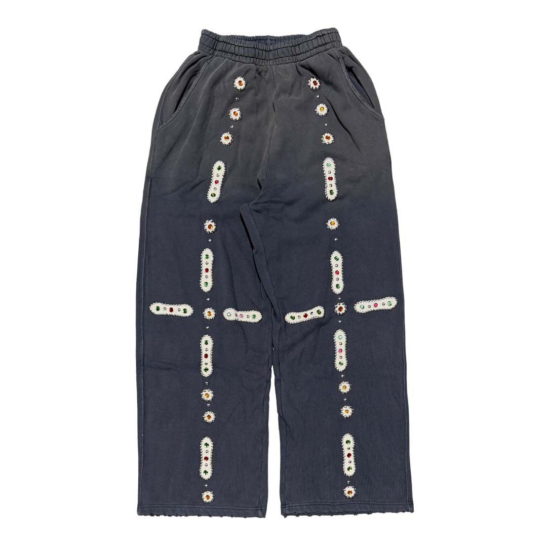 Bravest Studios Bravest Sapphire Dark Grey Baggy Sweatpants Size US 30 / EU 46 - 1 Preview