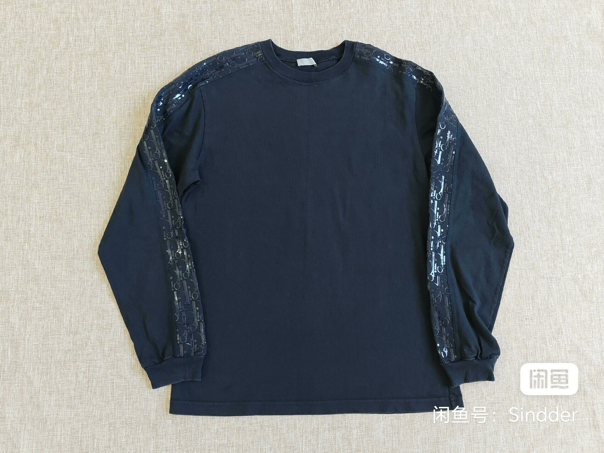 Dior Dior Men's Monogram Long Sleeve Sweatshirt Size US L / EU 52-54 / 3 - 1 Thumbnail