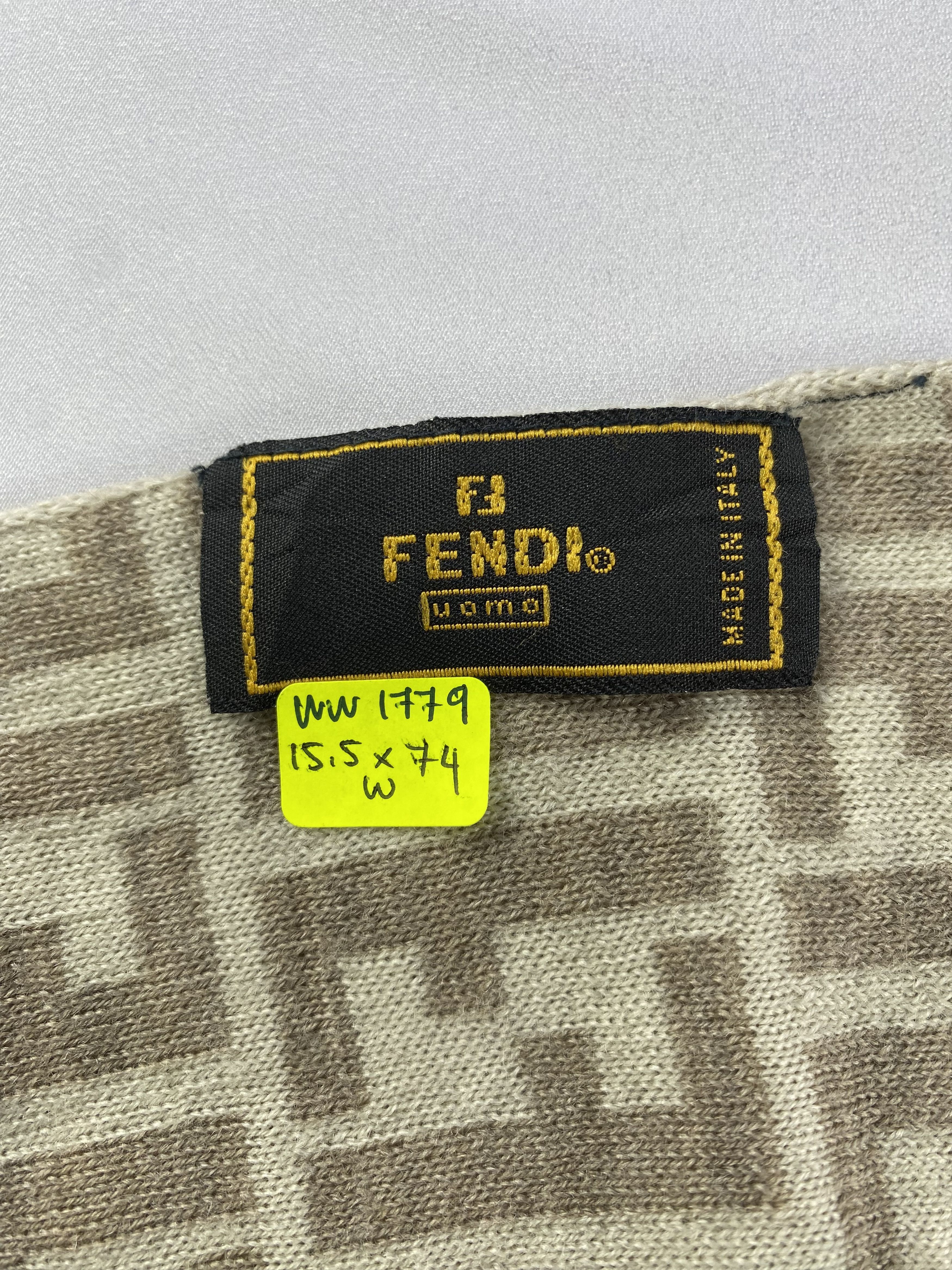 Fendi × Vintage Fendi Scarf / Muffler / Neckwear Size ONE SIZE - 6 Thumbnail
