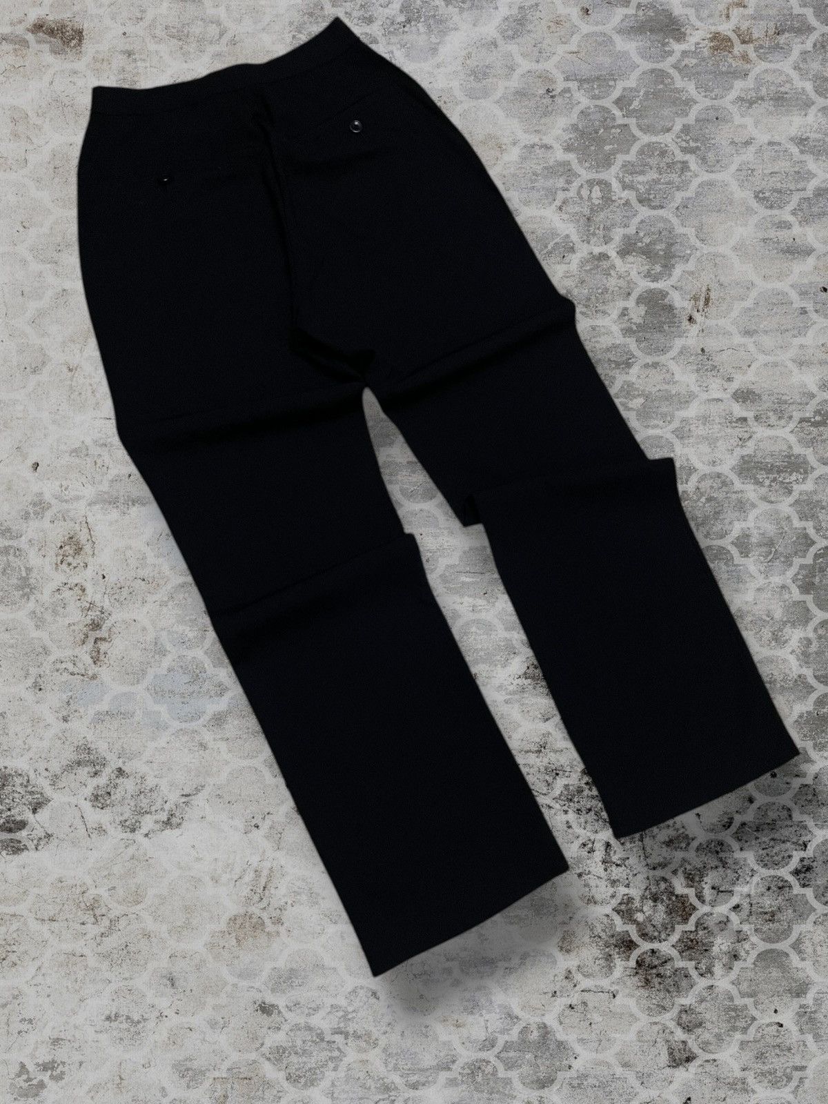 Issey Miyake × Japanese Brand × Vintage Vintage 1990s Designer Issey Miyake Casual Black Pant Size 22" - 9 Thumbnail