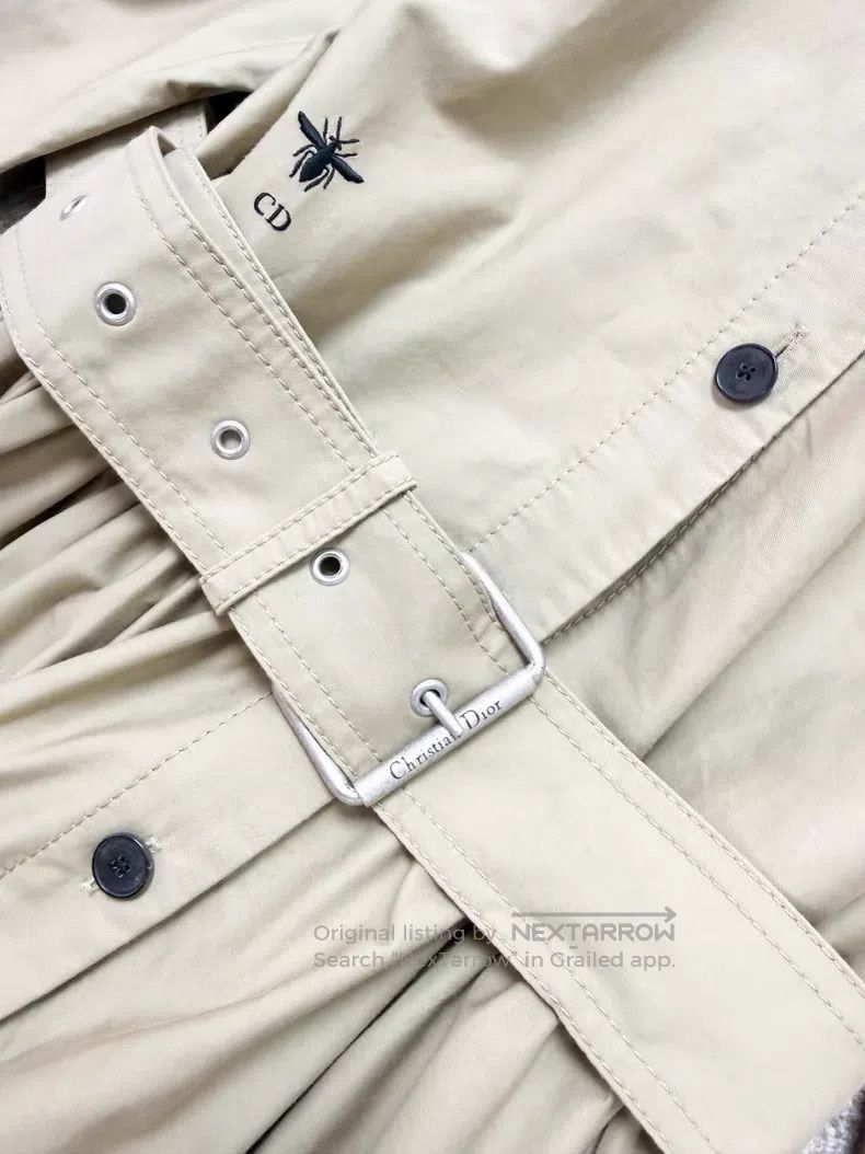 Dior Dior Spanish-style khaki long skirt long-sleeved windbreak Size XS / US 0-2 / IT 36-38 - 5 Thumbnail
