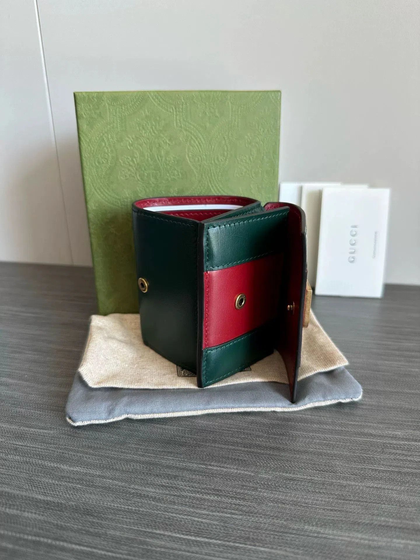 Gucci Gucci Balenciaga Collaboration Card Wallet. Size ONE SIZE - 2 Thumbnail