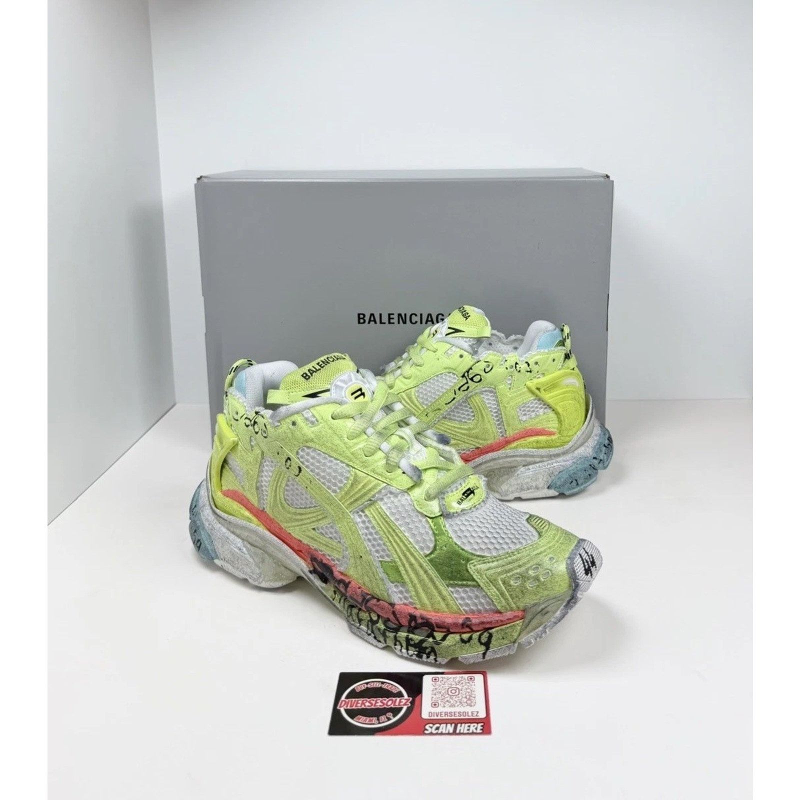Balenciaga Size 44EU/11US - Balenciaga Runner Marathon Unreleased NEW Size US 11 / EU 44 - 1 Thumbnail