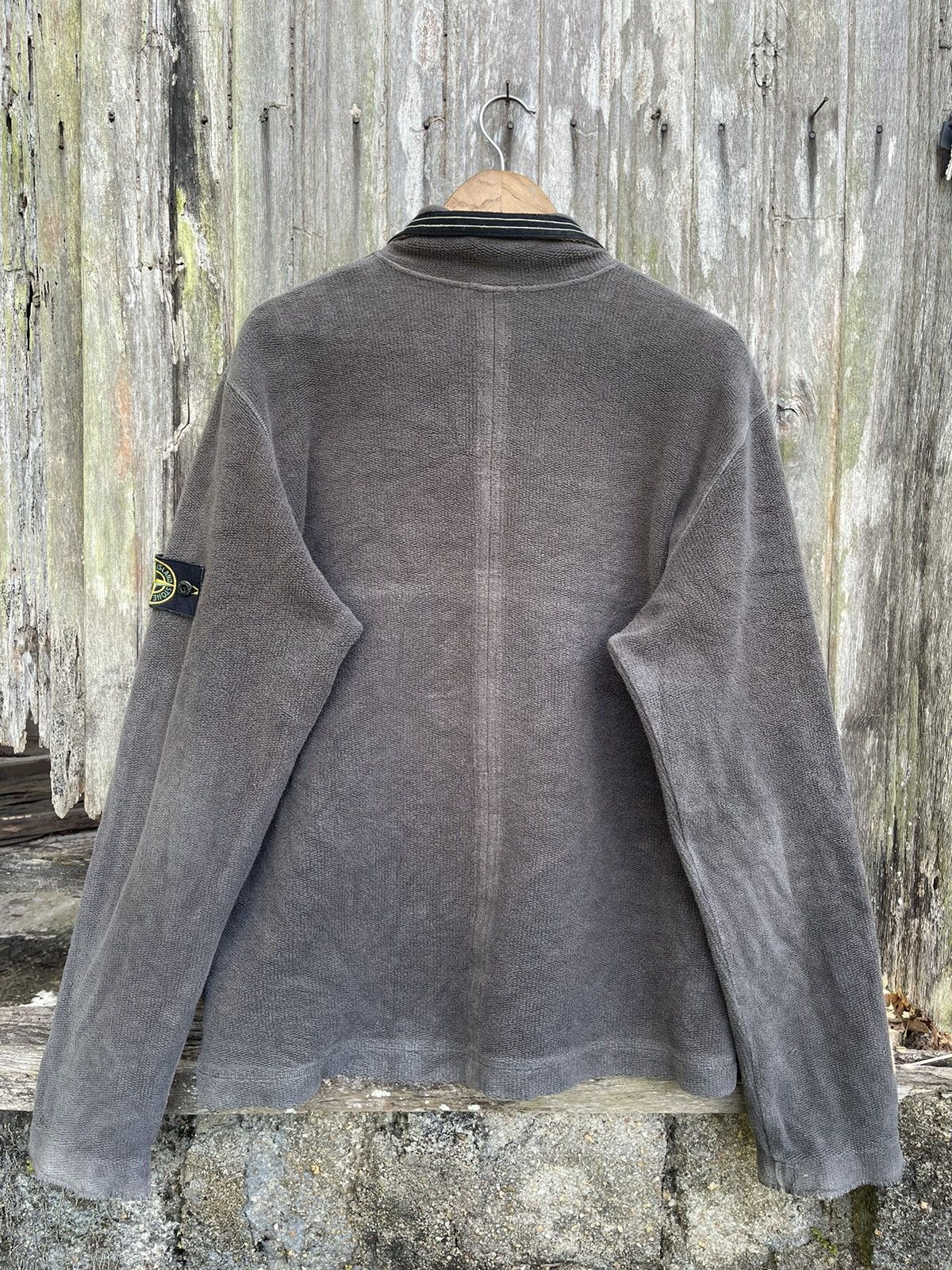 Stone Island Stone Island AW2003 Vintage Olive 1/4 Zip Sweater – L Size US L / EU 52-54 / 3 - 13 Thumbnail