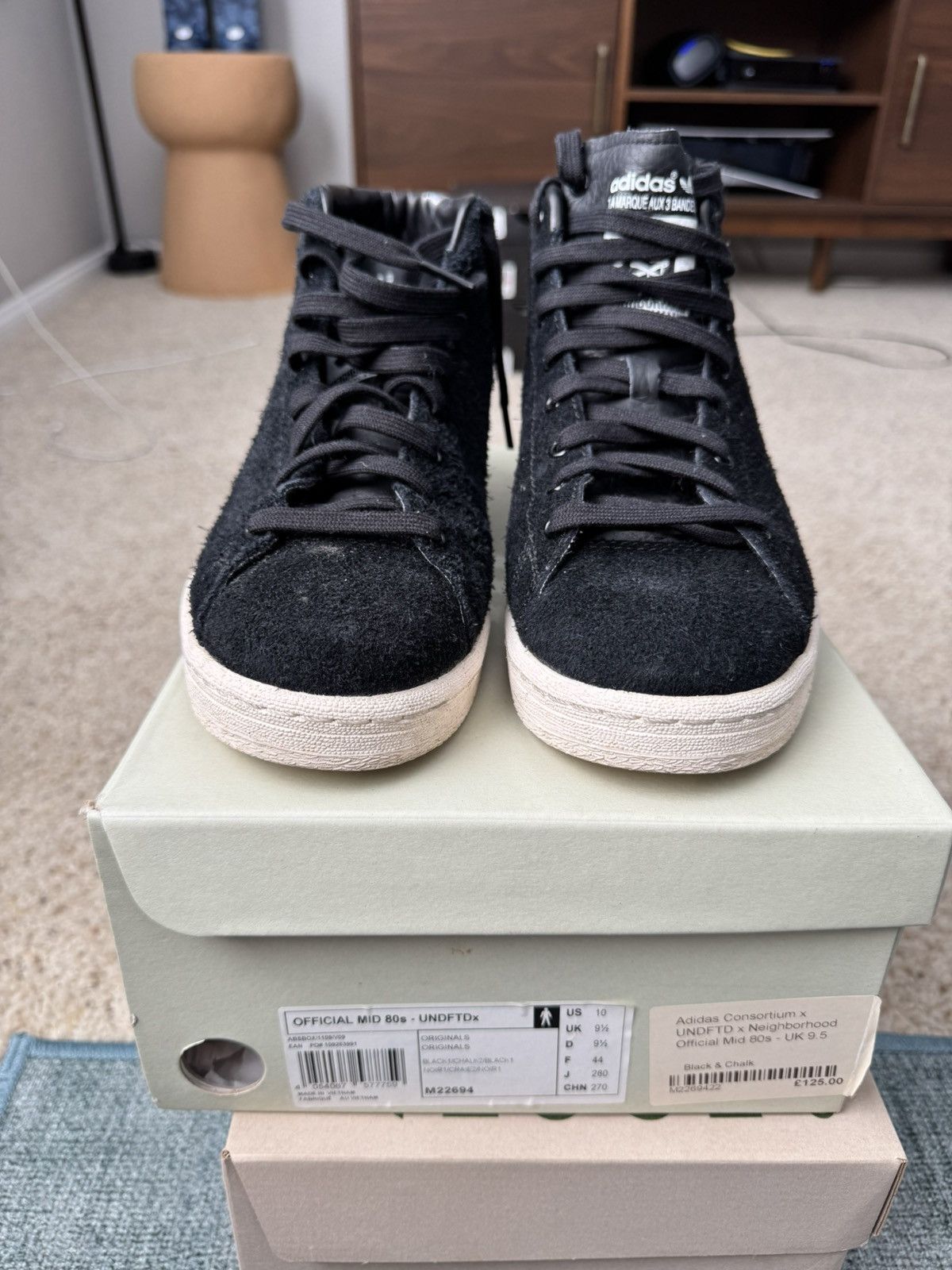 Adidas × Neighborhood × Undefeated Adidas Consortium x Undftd x Neighborhood Size US 10.5 / EU 43-44 - 3 Thumbnail