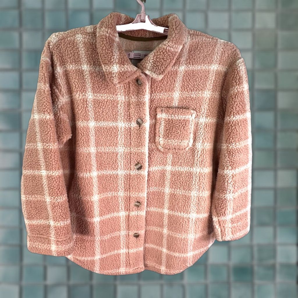 Ugg UGG Australia Koolaburra Brushed Sherpa Cozy Shacket Cafe Cream Jacket Shirt Women's M Size M / US 6-8 / IT 42-44 - 1 Thumbnail