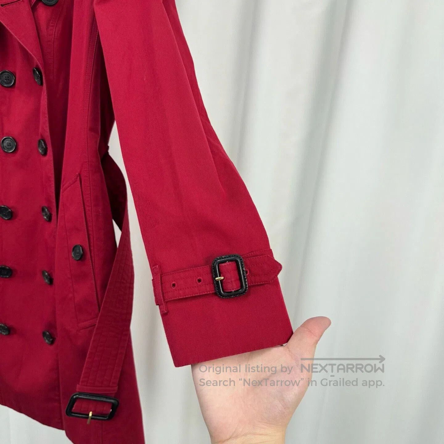 Burberry Burberry Double Crown Inner Check Trench Coat. Size M / US 6-8 / IT 42-44 - 4 Thumbnail