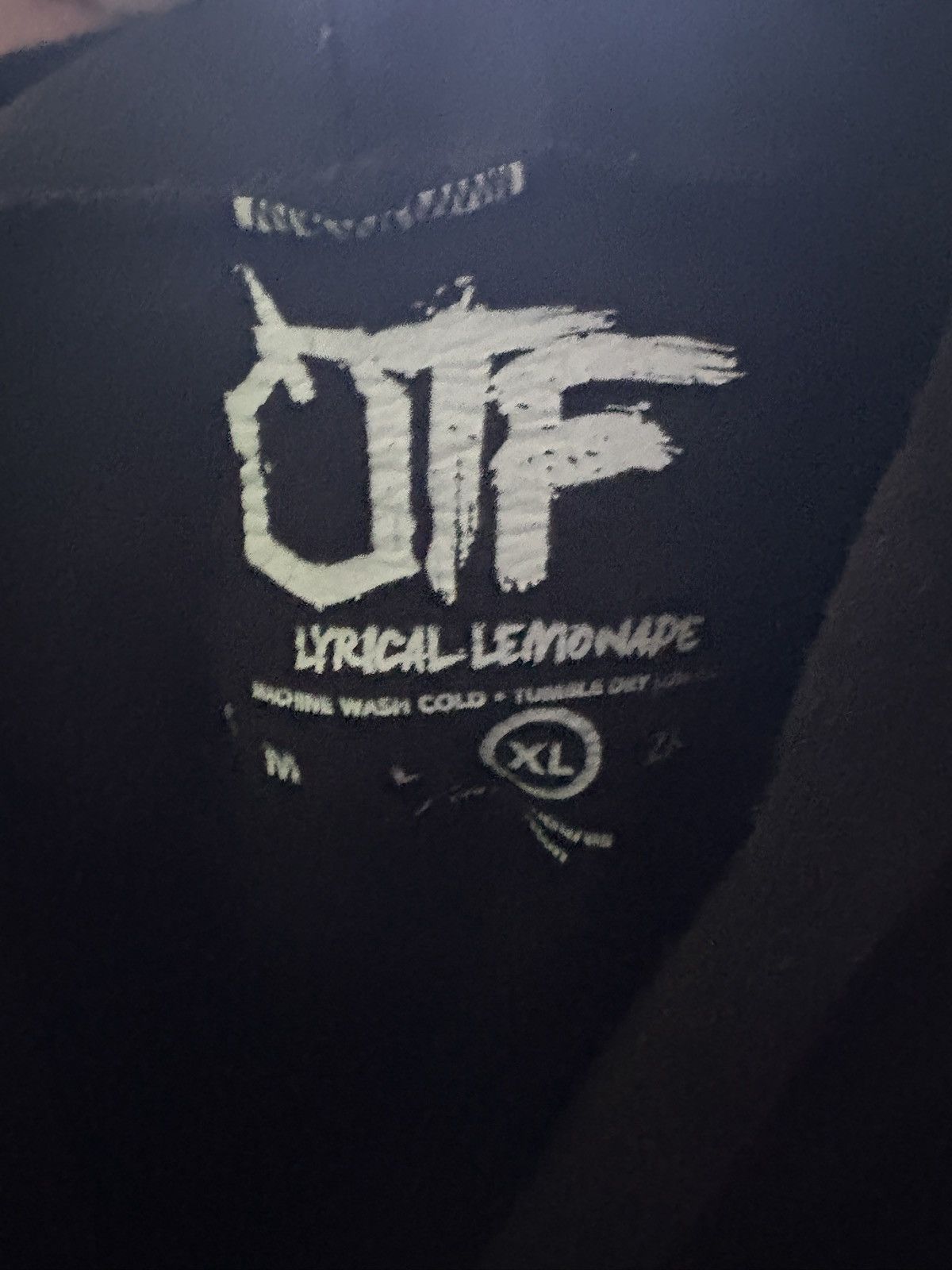Lyrical Lemonade XL Lyrical lemonade X OTF black hoodie Size US XL / EU 56 / 4 - 4 Thumbnail