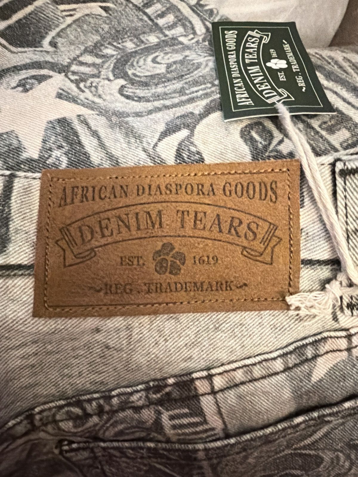 DENIM TEARS Denim tears CREAM Jeans Size US 30 / EU 46 - 6 Thumbnail