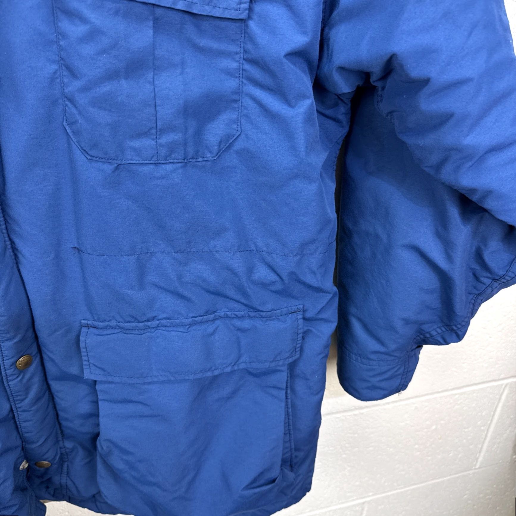 Vintage Vintage LL Bean Baxter State Parka Jacket Mens XL Blue 1423 Hooded L.L. Zip Size US XL / EU 56 / 4 - 6 Thumbnail