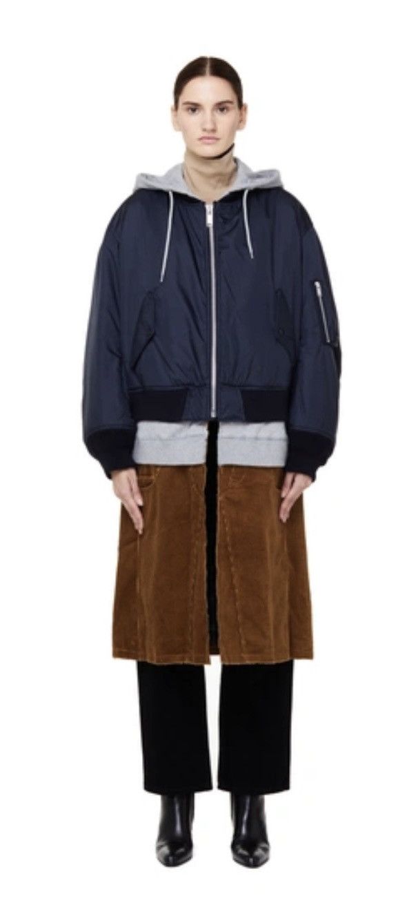 Undercover FW18 MA-1 Layered Hooded Bomber Jacket Size US M / EU 48-50 / 2 - 8 Thumbnail
