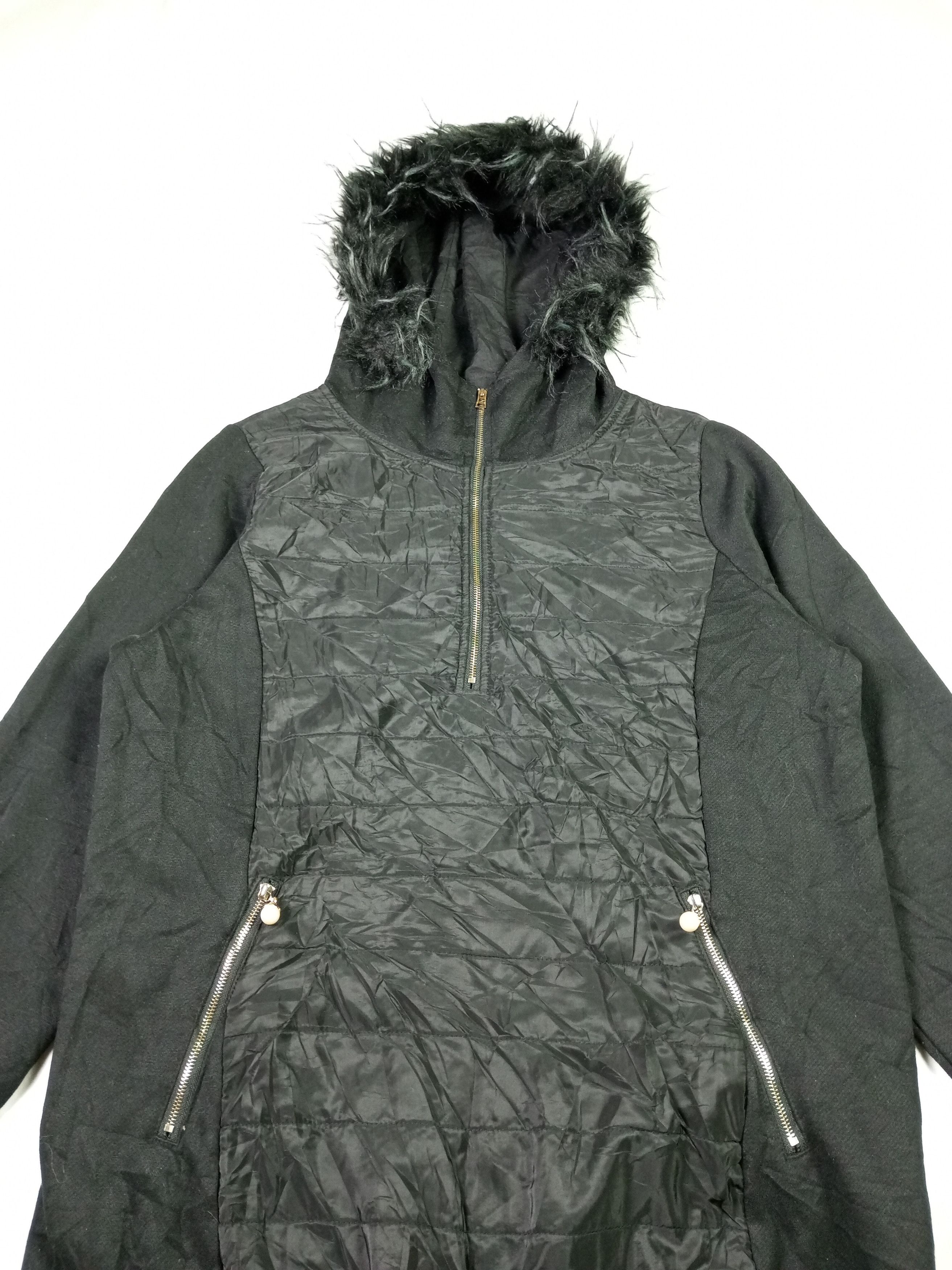 Other Crazy Black Half Zipper Fur Hoodie Lgb Style Size US L / EU 52-54 / 3 - 4 Thumbnail