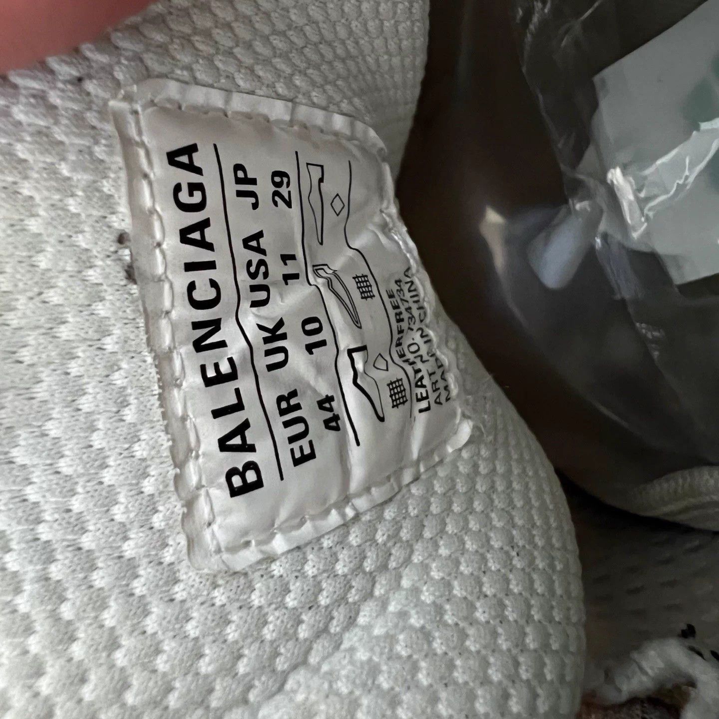 Balenciaga Balenciaga 3XL Light Beige 44 Sneakers D3246 mint Size US 11 / EU 44 - 6 Thumbnail