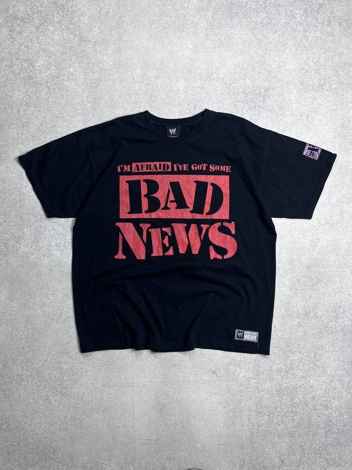 Vintage × WWE Vintage WWE Bad News Boxy T-shirt XL Size US XL / EU 56 / 4 - 1 Thumbnail