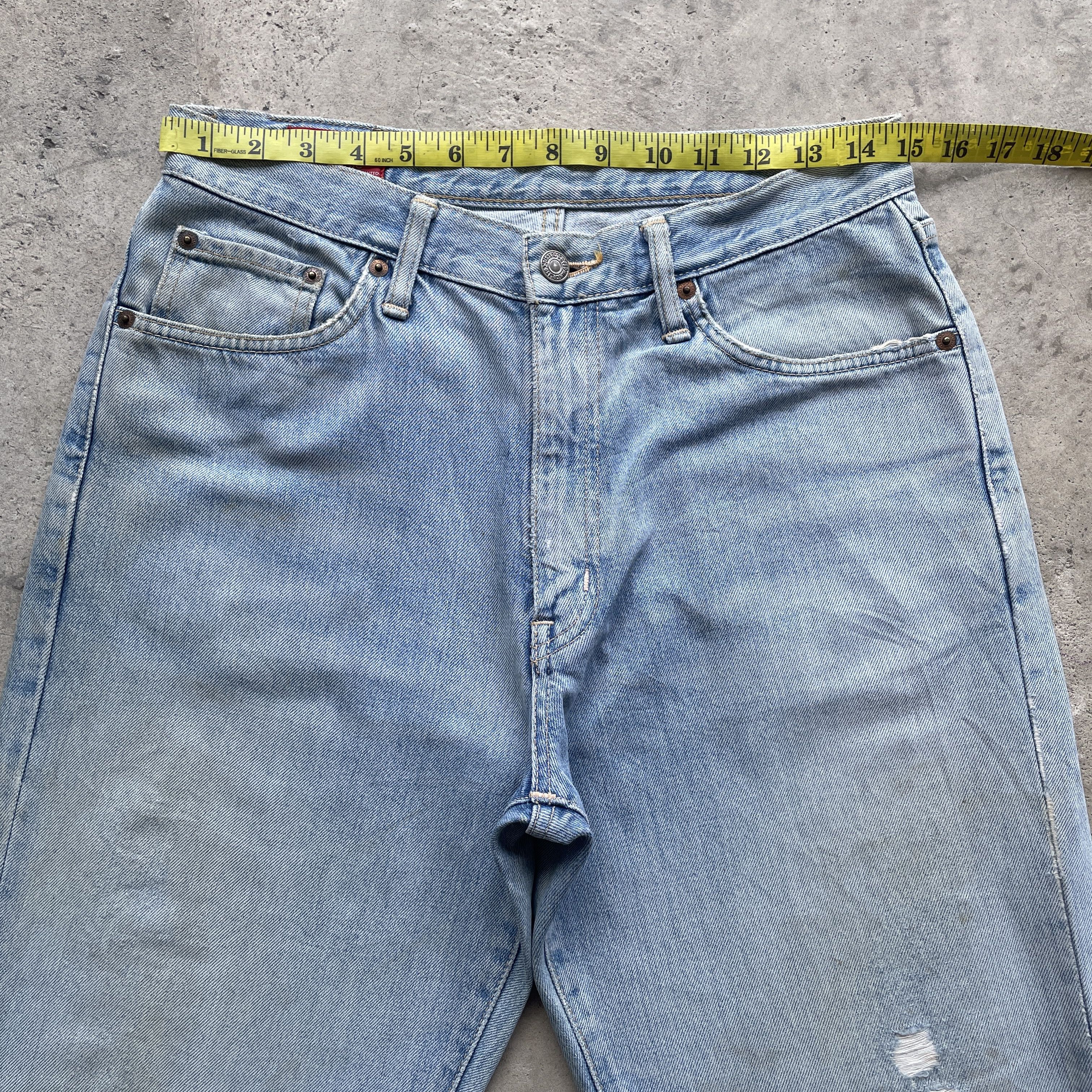 Japanese Brand VINTAGE EDWIN RIPPED DENIM FADED DISTRESSED JEANS PANTS W30 Size US 30 / EU 46 - 5 Thumbnail