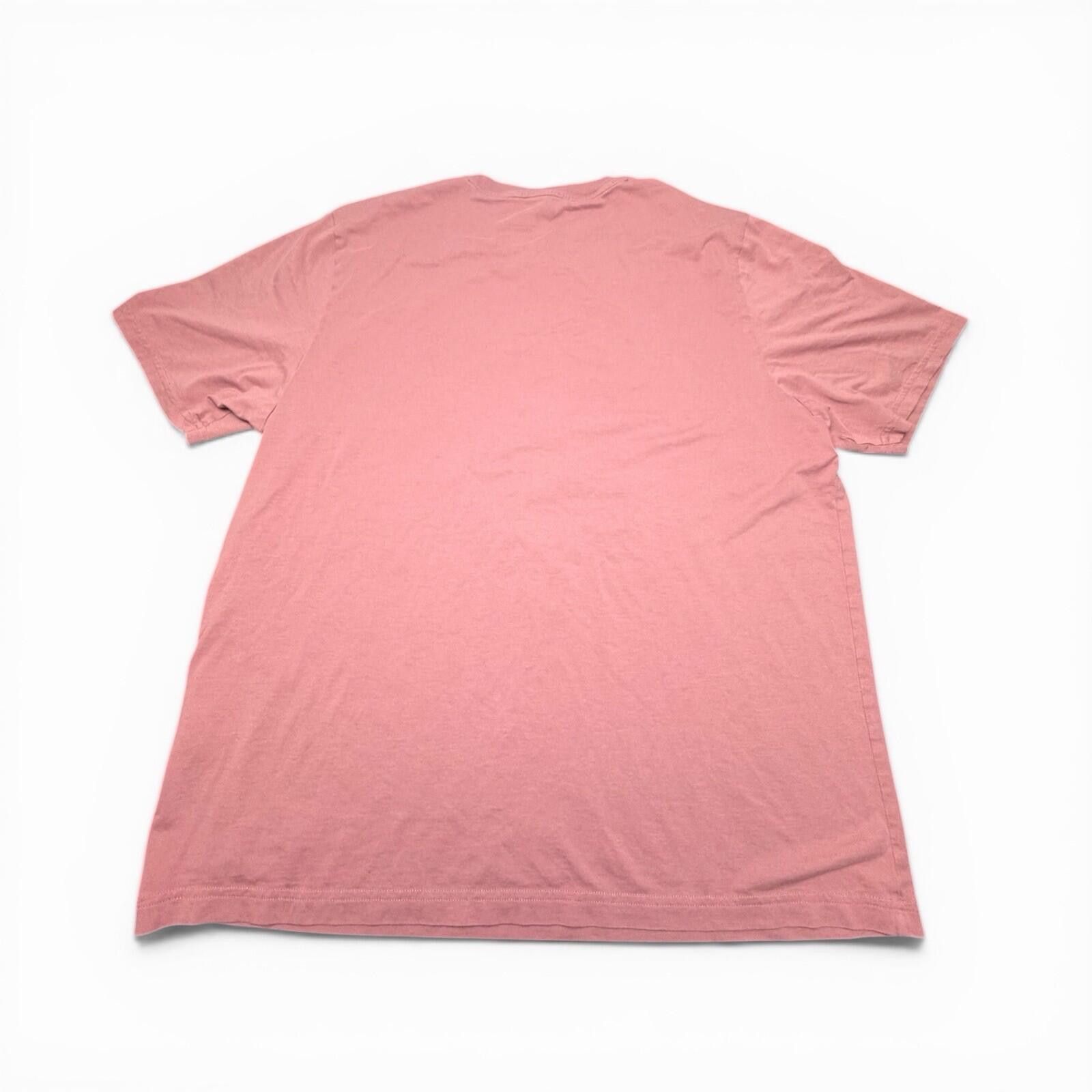 Psycho Bunny Psycho Bunny Men’s Size 8 Pink Pima Cotton Graphic T Shirt Size US M / EU 48-50 / 2 - 2 Thumbnail