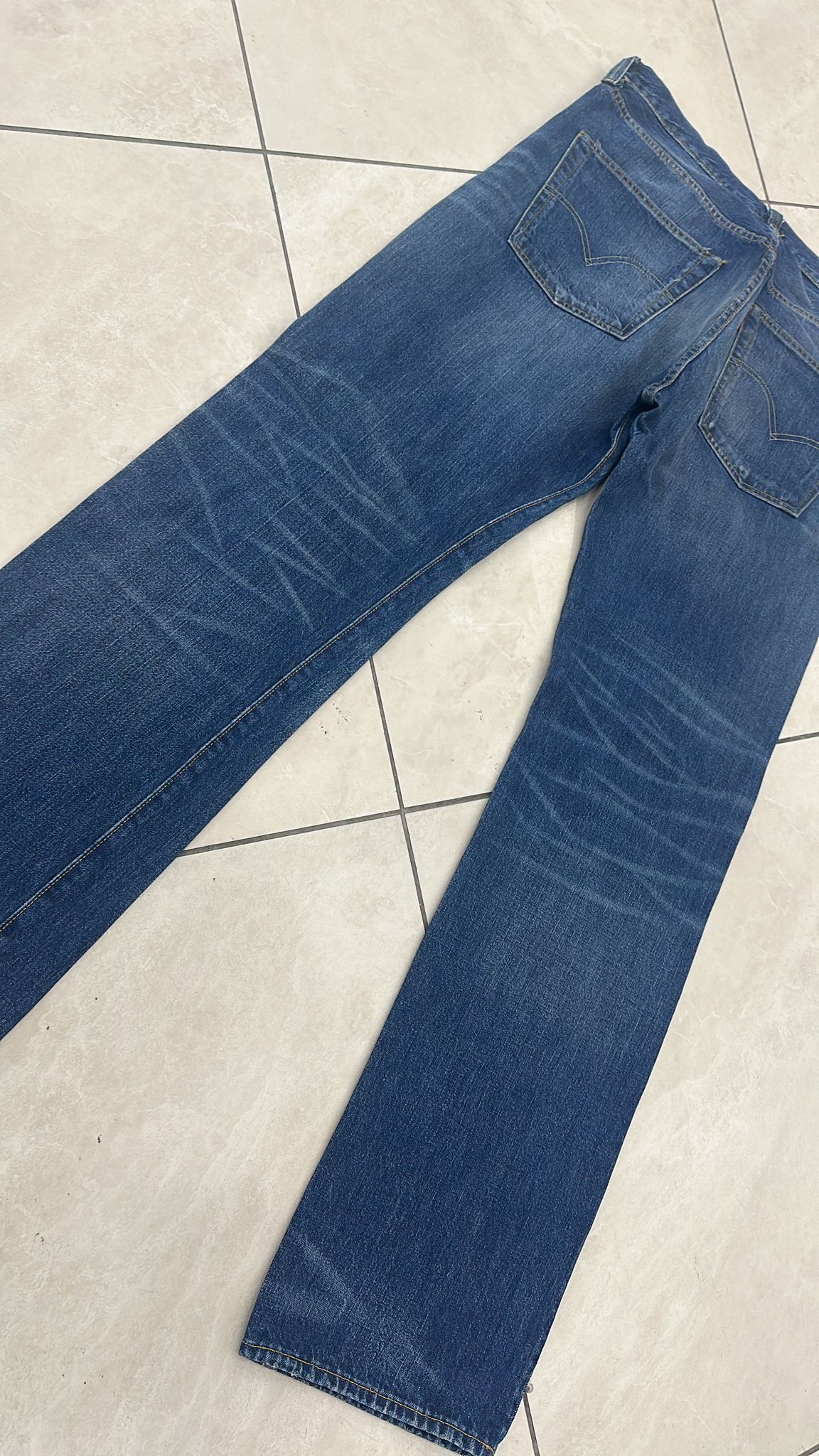Levi's Vintage Clothing LVC Levi's Vintage Clothing 1947 501XX BigE Selvedge Jeans Size US 34 / EU 50 - 6 Thumbnail