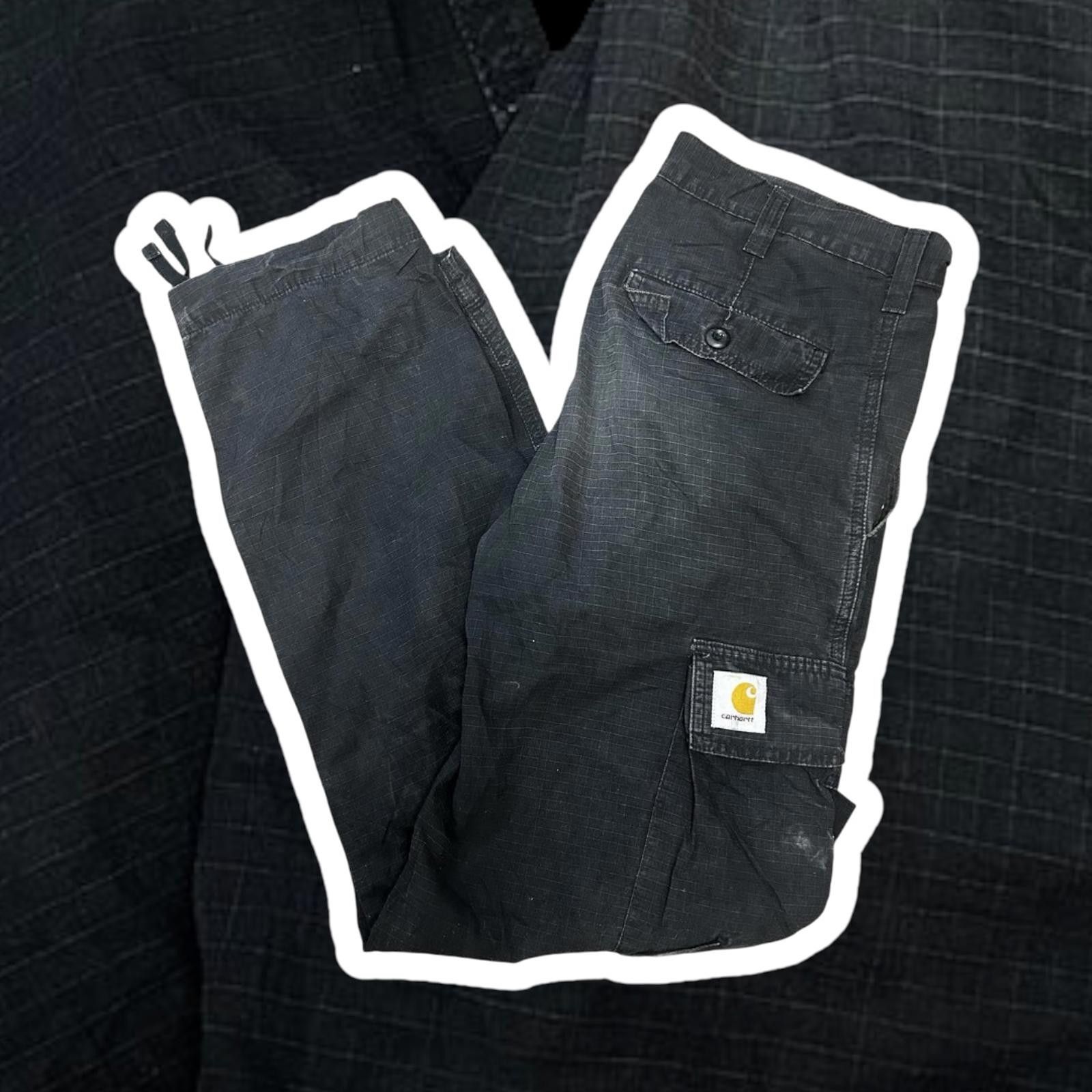 Carhartt Men's Black Cargo Pants 30X32