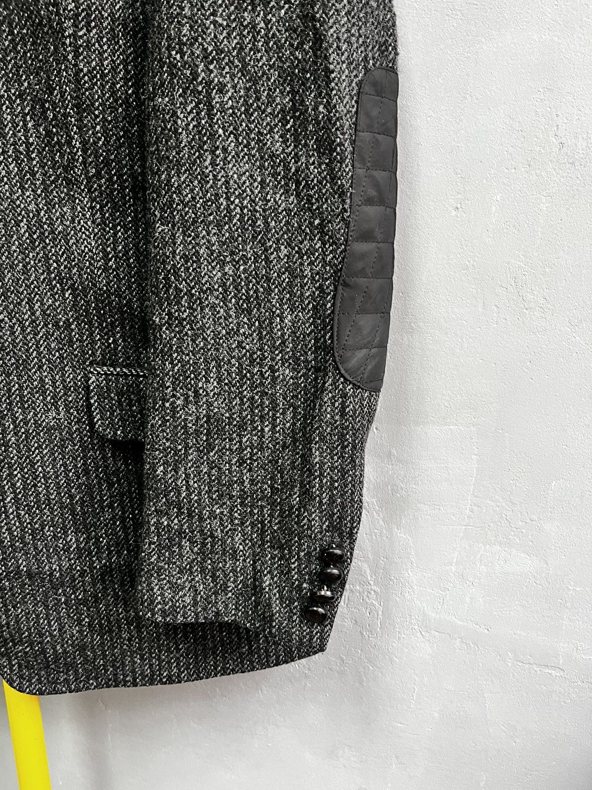 Harris Tweed × Vintage Harris Tweeted x Barutti blazer jacket Size 42R - 10 Thumbnail