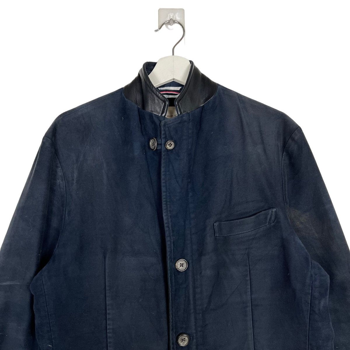 Beams Plus 🔥 BEAMS EMMETEX FABRIC MOLESKIN LONG JACKET Size US M / EU 48-50 / 2 - 3 Thumbnail