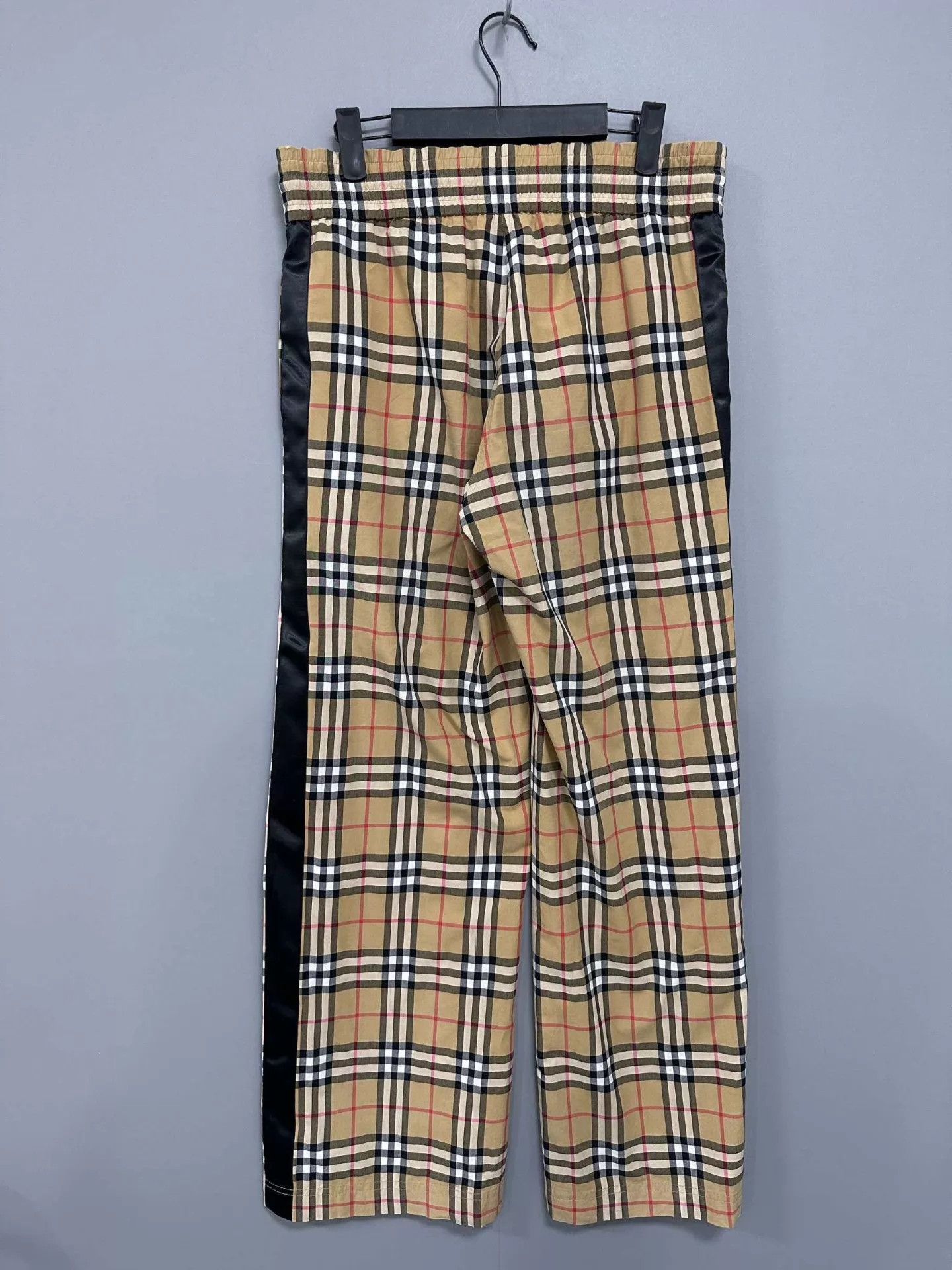 Burberry Burberry Side Black Stripe Check Trousers UK6 99New Size 26" / US 2 / IT 38 - 3 Thumbnail
