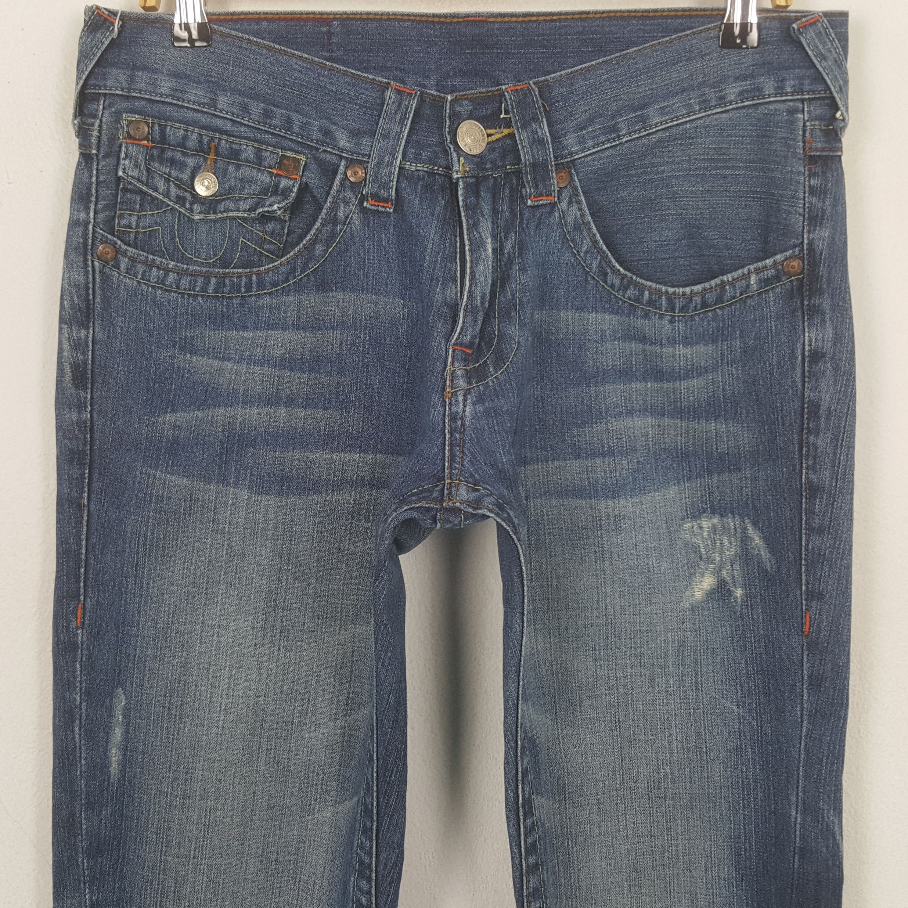 True Religion Vintage Truw Religion American Bootcut Denim Jeans C297N15 Size US 32 / EU 48 - 2 Thumbnail
