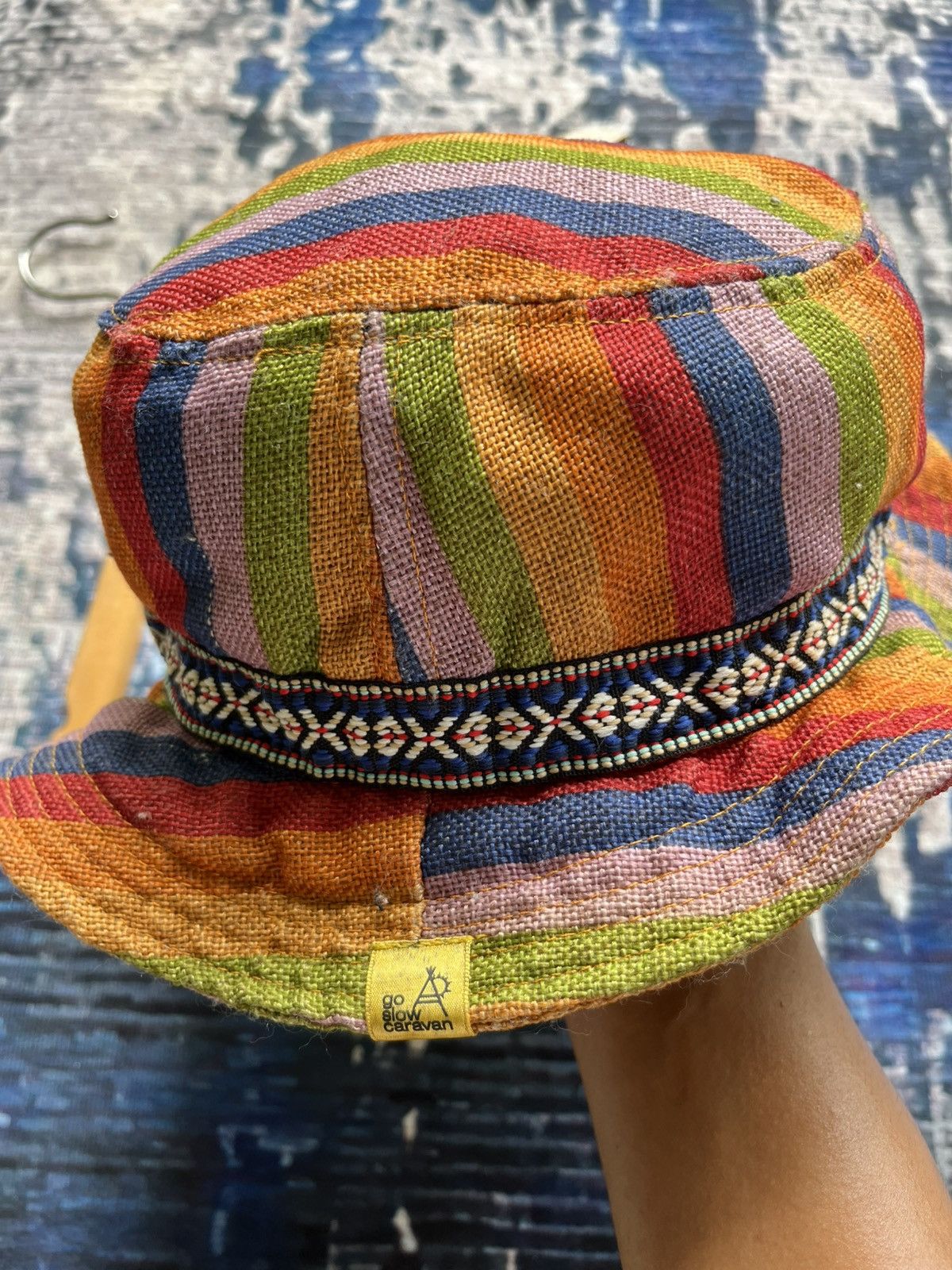 go slow caravan RARE Go slow caravan native multicolour bucket hats Size ONE SIZE - 2 Thumbnail