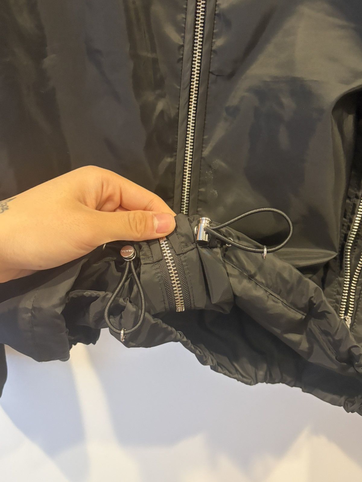 Prada Prada Nylon Windbreaker SS25 Size US L / EU 52-54 / 3 - 3 Thumbnail