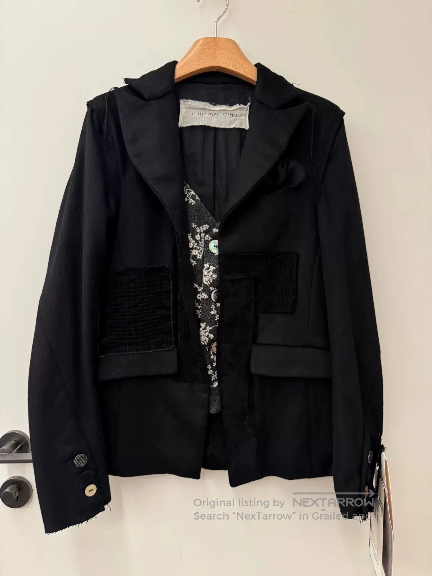 Other A TENTATIVE ATELIER Wool Blazer. Size S / US 4 / IT 40 - 1 Thumbnail