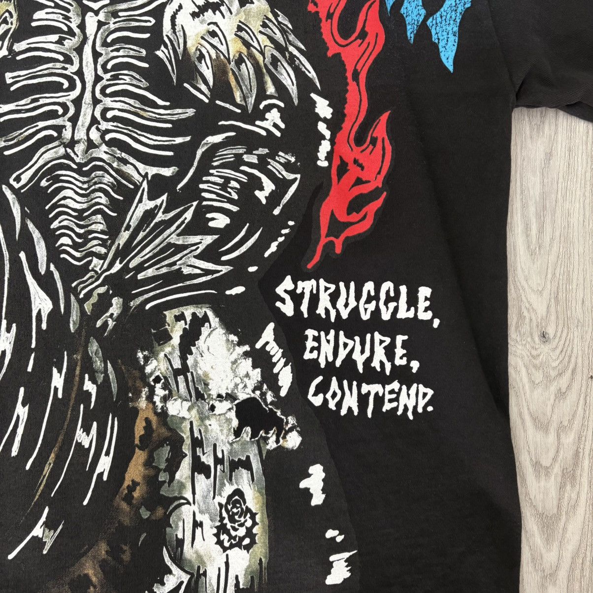 Warren Lotas Warren Lotas Berserk Skull Knight Sunfaded Tee Medium Size US M / EU 48-50 / 2 - 3 Thumbnail