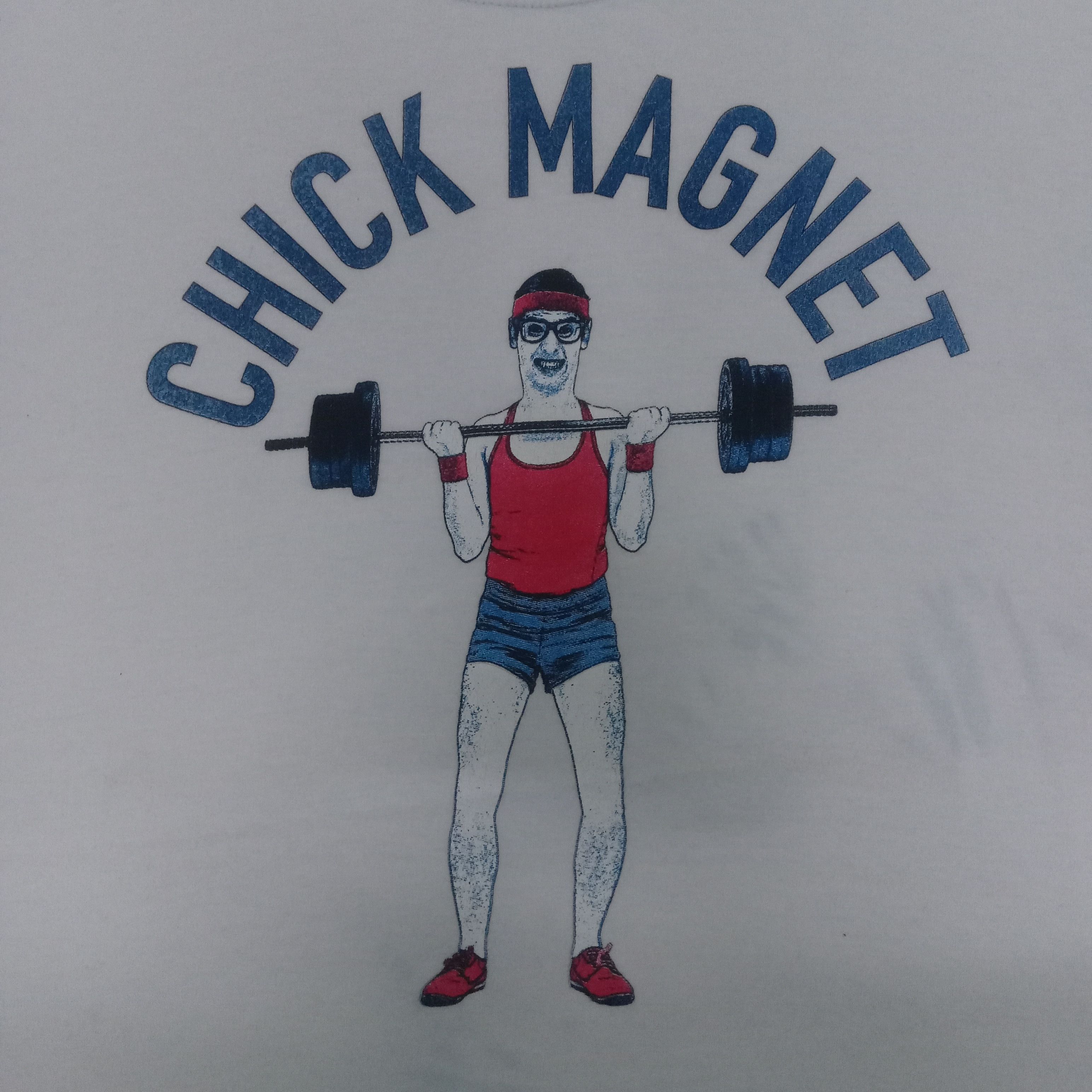 Gildan Rare tshirt Chick Magnet movie promo blrach Tee Comedy Size US L / EU 52-54 / 3 - 4 Thumbnail