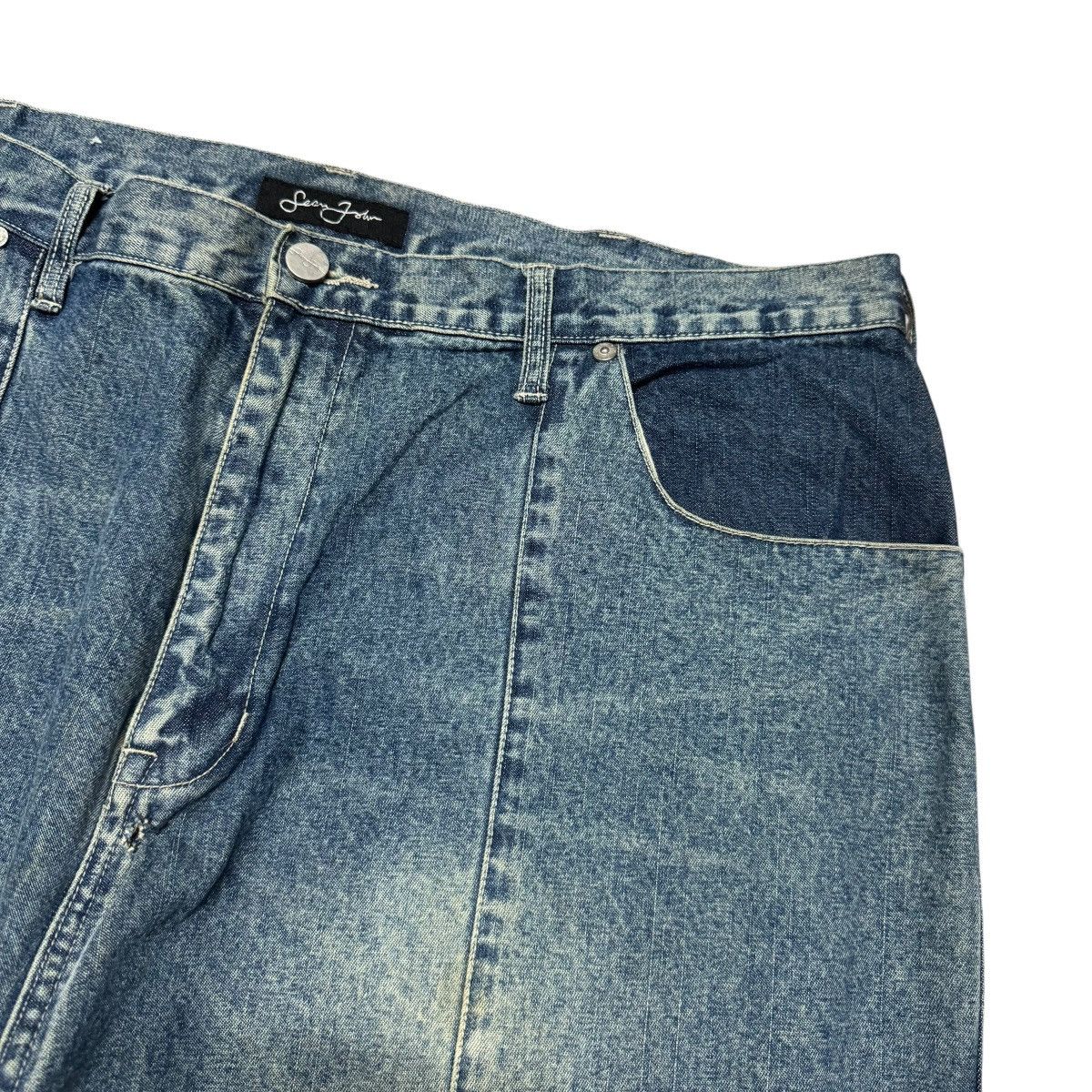 Sean John Vintage Sean John Denim Patchwork Baggy Jeans Size US 40 / EU 56 - 5 Thumbnail