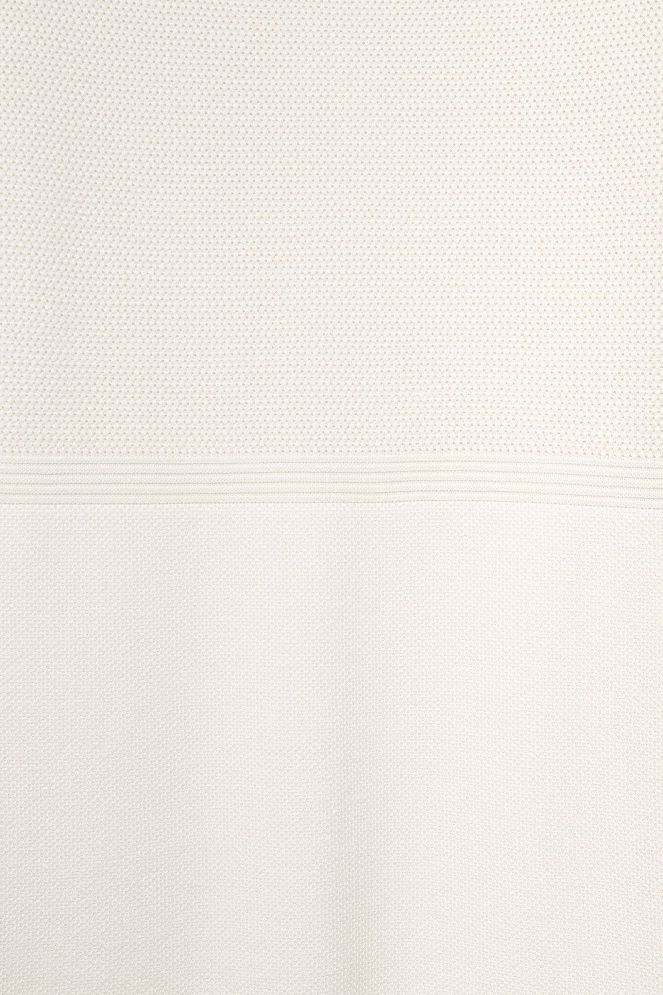 Loro Piana Loro Piana Ivory Silk & Cotton Textured Knit Dress Size M / US 6-8 / IT 42-44 - 6 Thumbnail