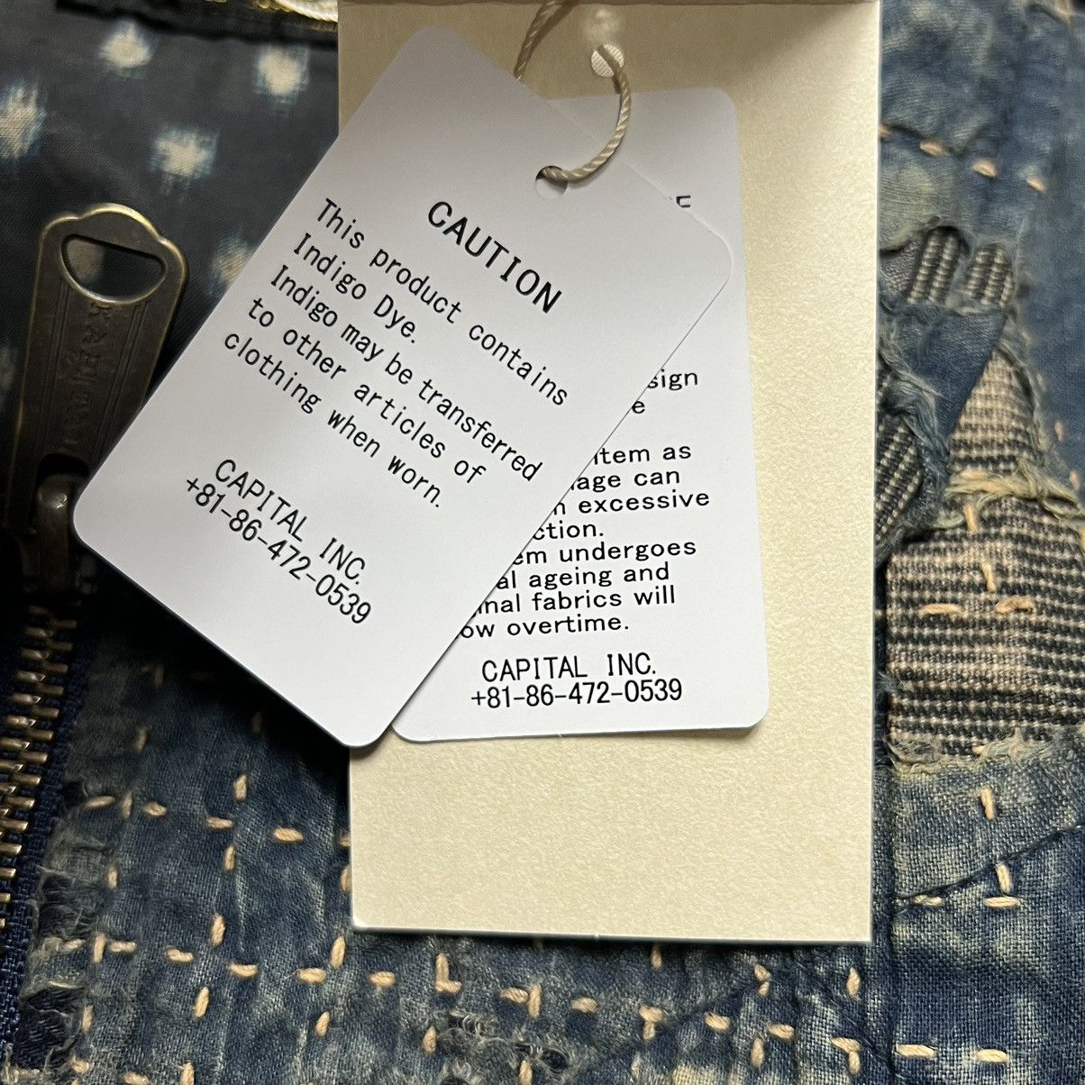 Kapital × Kapital Kountry Kapital Kountry Virgin Maria BORO SPRING 1ST Denim Jacket Size US L / EU 52-54 / 3 - 12 Thumbnail