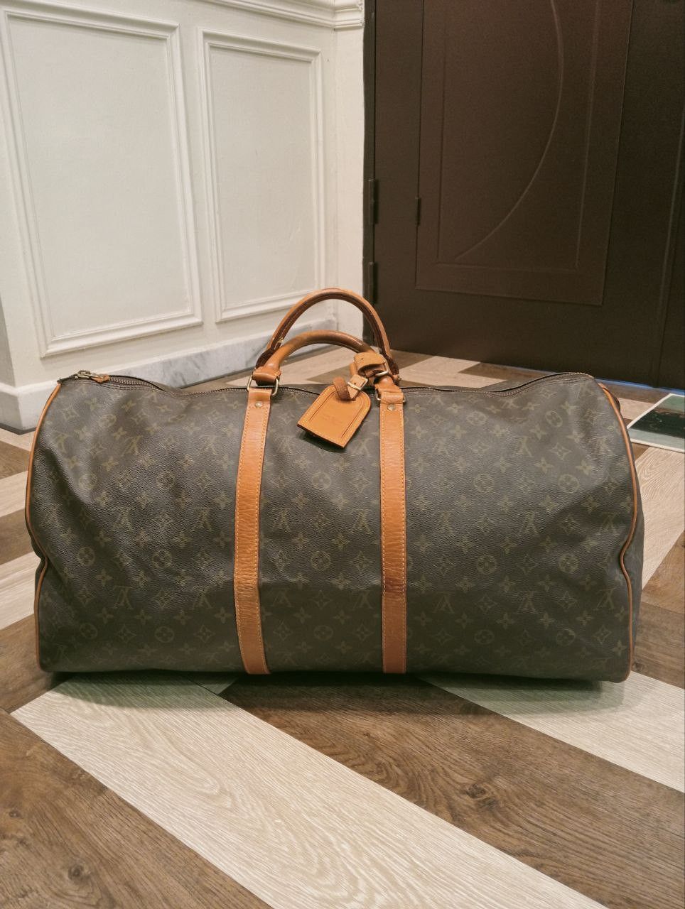 Louis Vuitton VINTAGE LOUIS VUITTON KEEPALL 60 ECLAIR BAG Size ONE SIZE - 2 Thumbnail