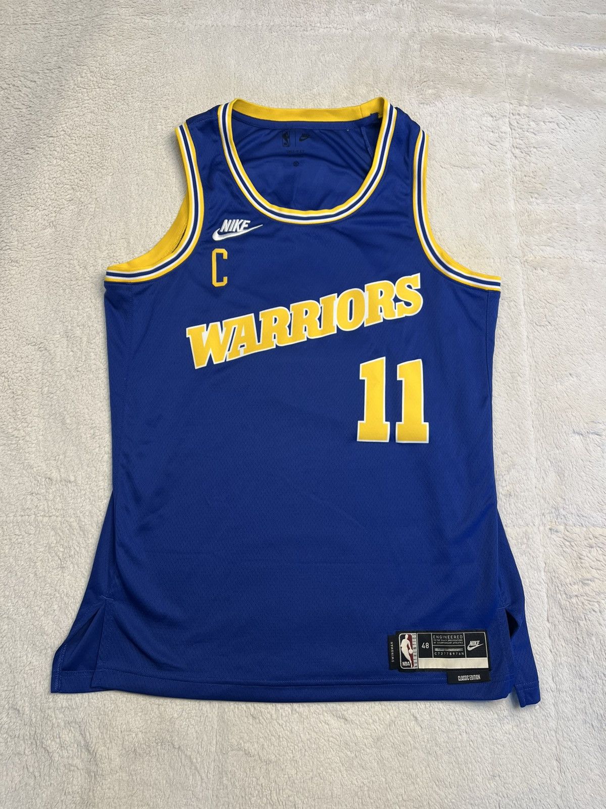 Nike Nike NBA Golden State Warriors Klay Thompson Classic Jersey Size US L / EU 52-54 / 3 - 1 Thumbnail