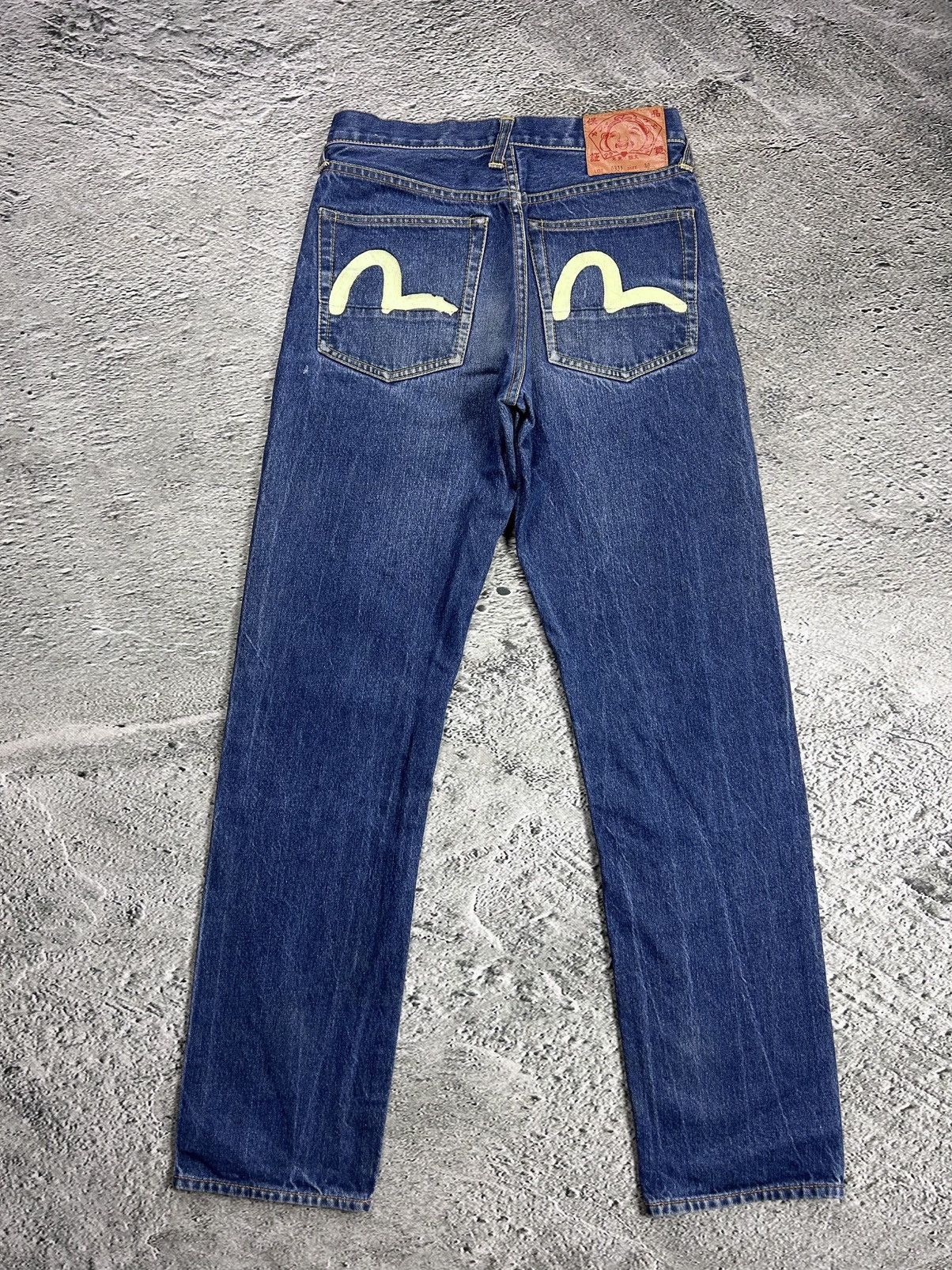 Evisu × Japanese Brand × Vintage Evisu jeans vintage handpainted seagull logo selvedge denim Size US 30 / EU 46 - 1 Thumbnail