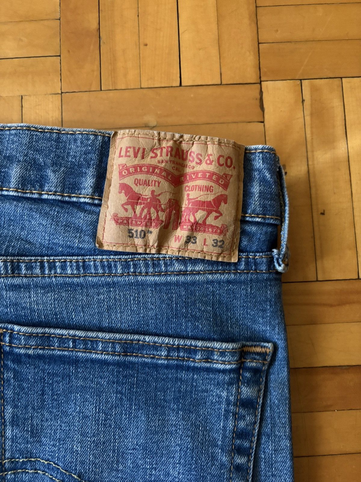 Levi's Levis jean 510 33x32 Size US 33 - 3 Thumbnail