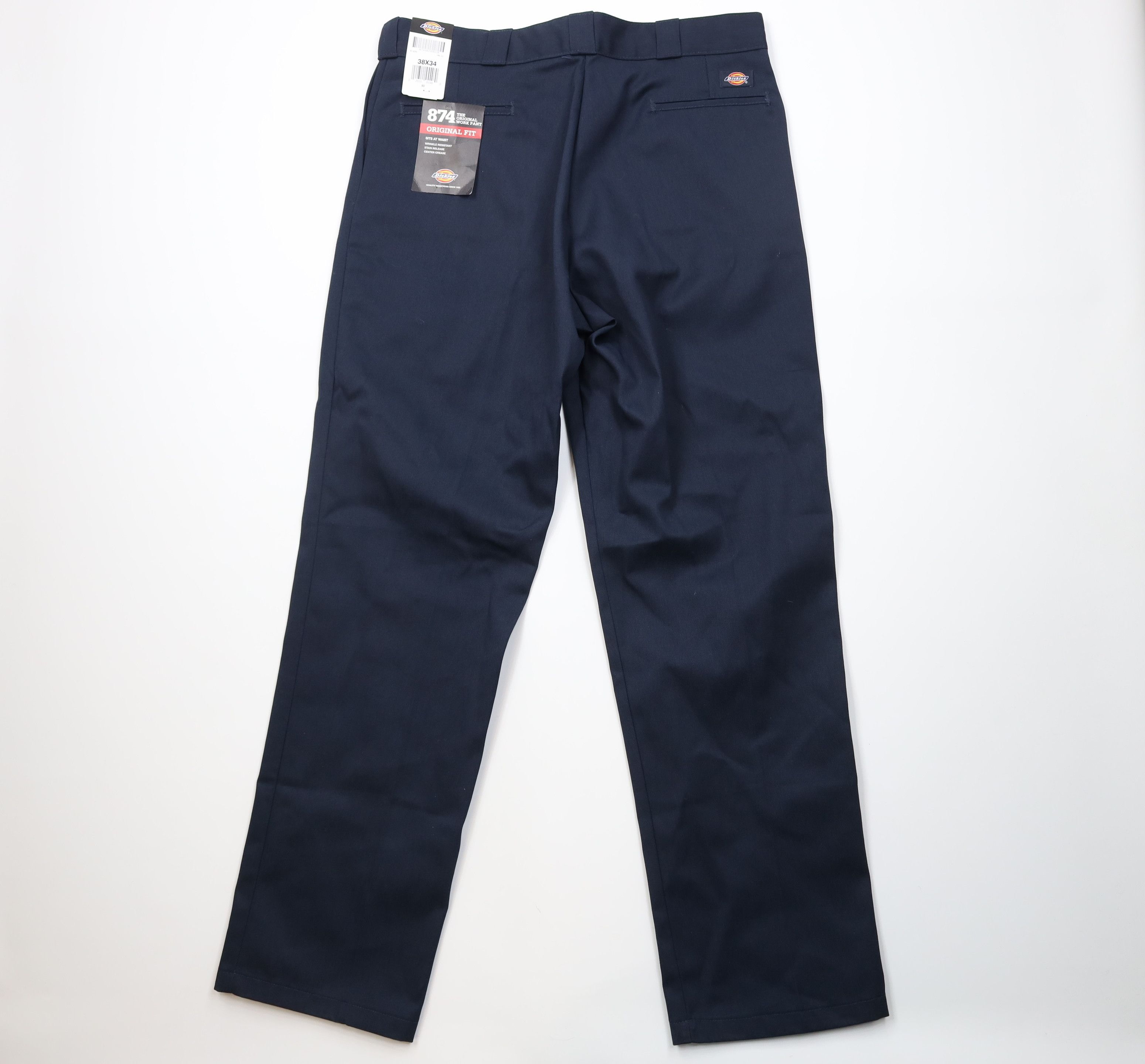 Dickies Deadstock Vintage Y2K Dickies Wide Leg Dungaree Pants Blue Size US 38 / EU 54 - 9 Thumbnail