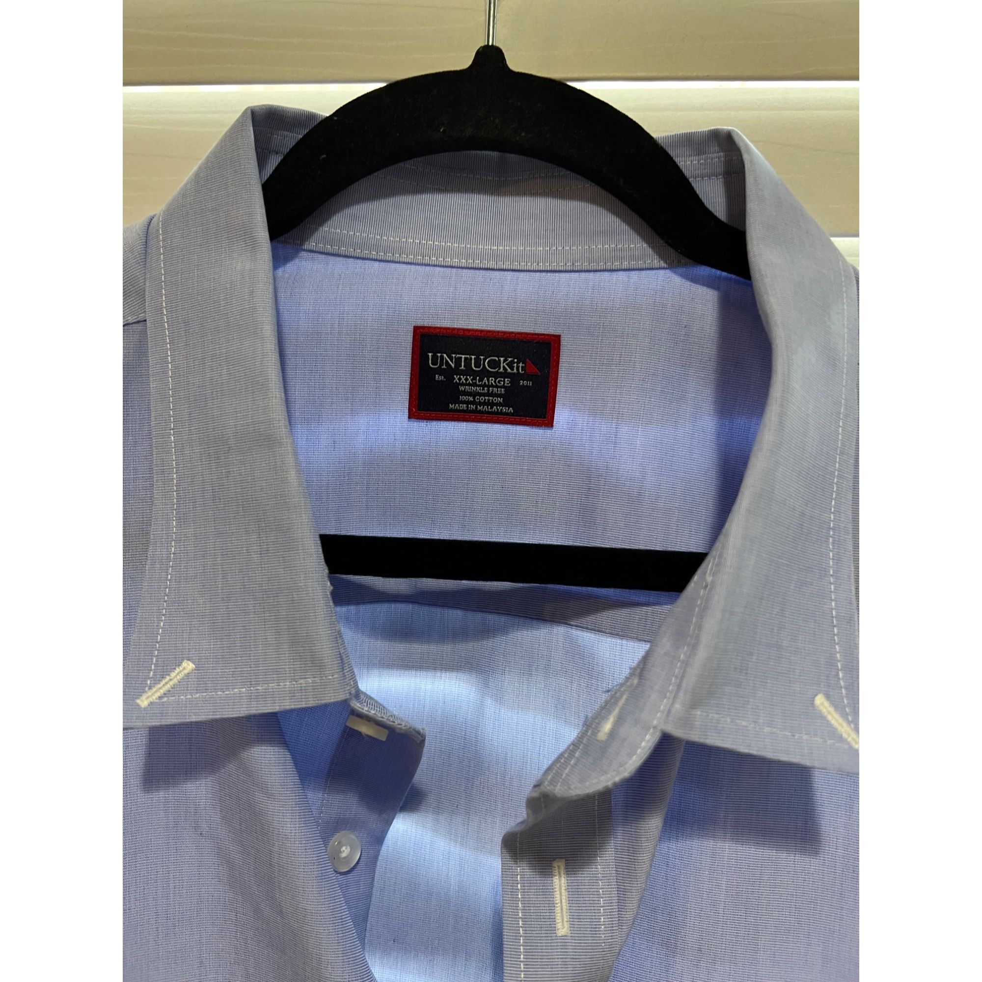 UNTUCKit Untuckit Long Sleeve Button Up Shirt - Size XXXL Size US XXL / EU 58 / 5 - 2 Thumbnail