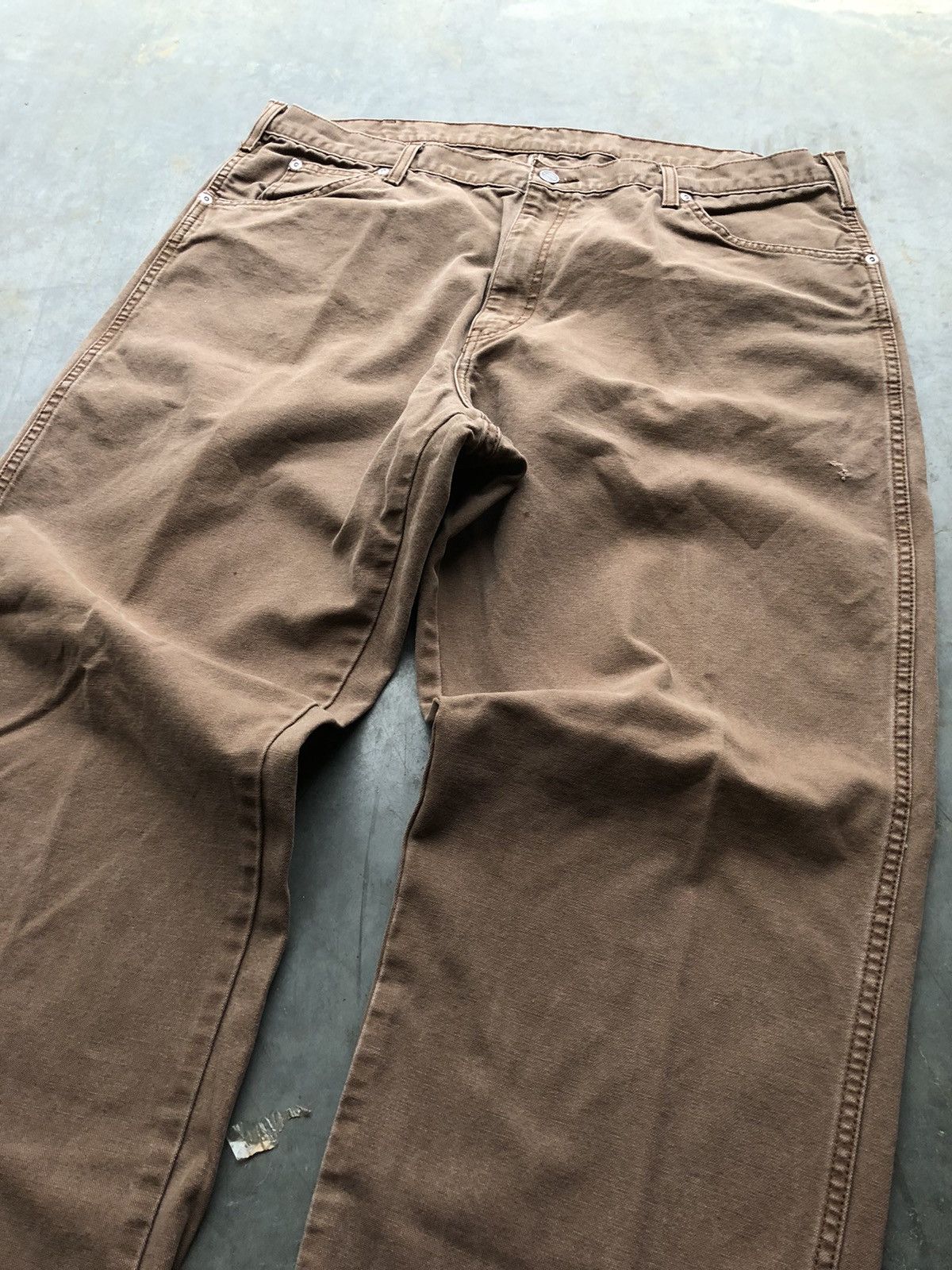 Dickies × Vintage Y2k faded brown dickies carpenter pants Size US 40 / EU 56 - 2 Thumbnail