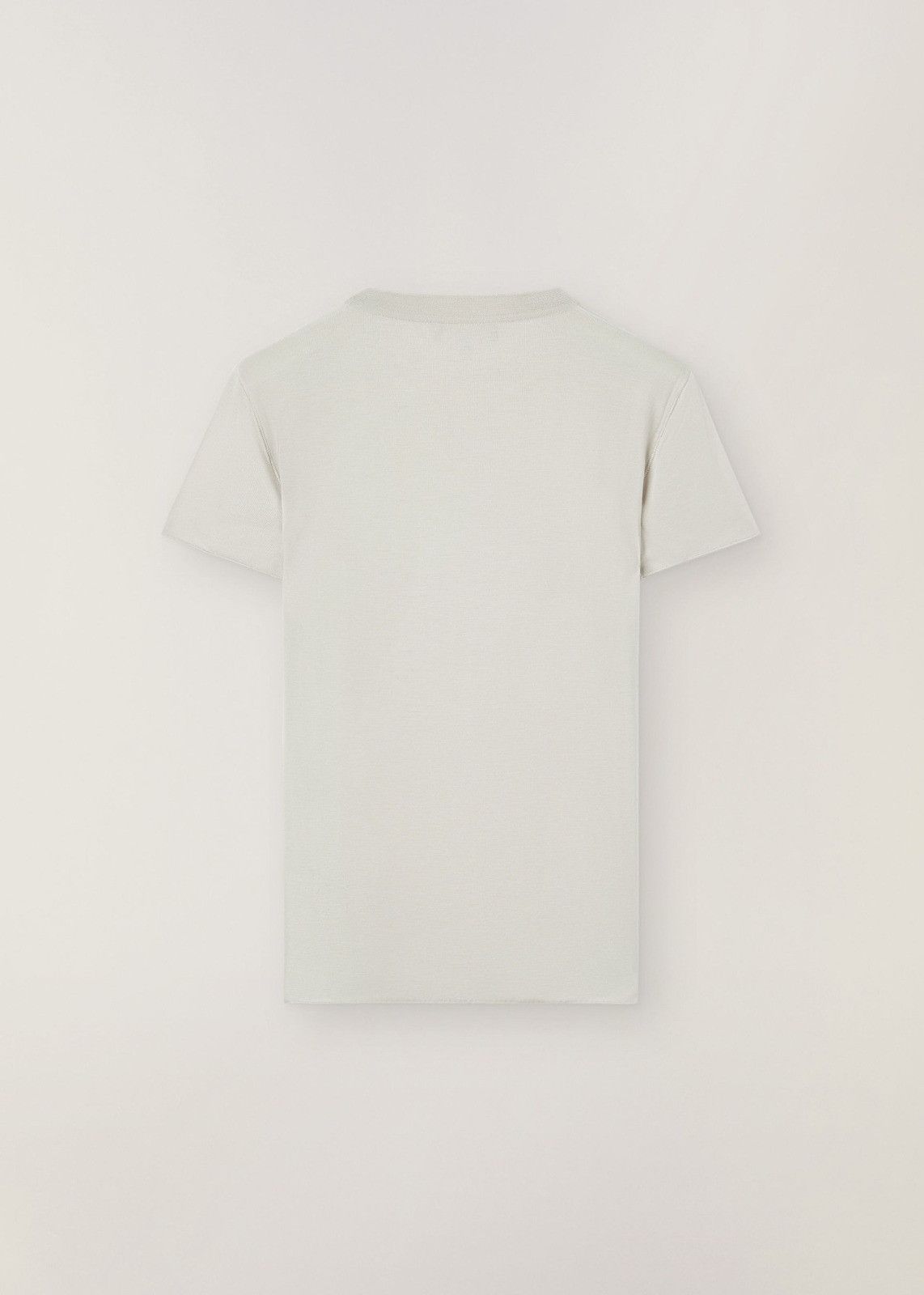 Loro Piana o1srvl11e1224 Sedona Jersey T-Shirt in White Size S / US 4 / IT 40 - 2 Thumbnail