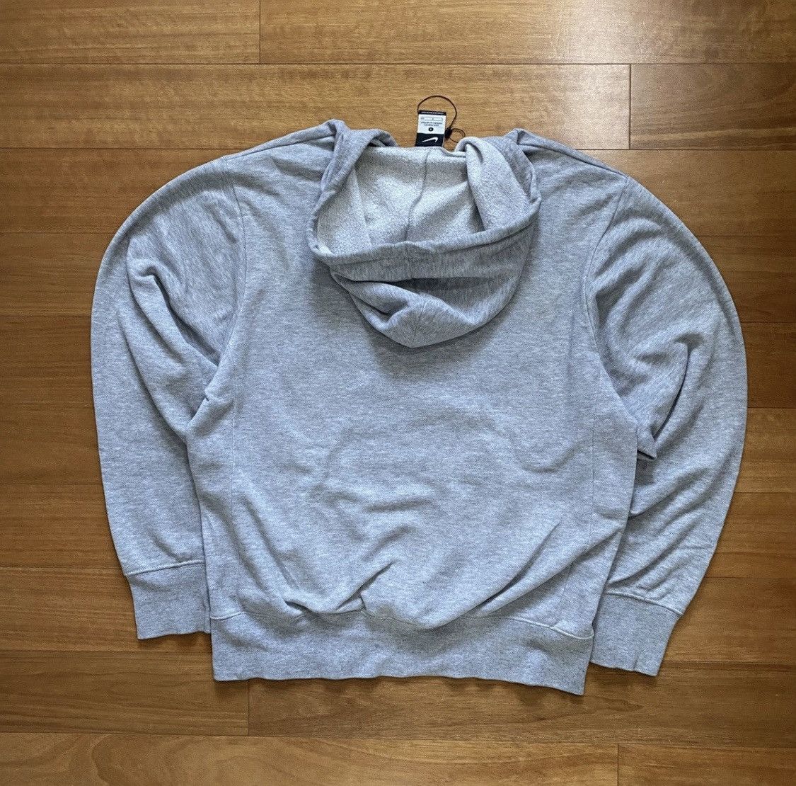 Vintage Nike Pocket Mid Check Hoodie Mini Swoosh Size US L / EU 52-54 / 3 - 2 Thumbnail