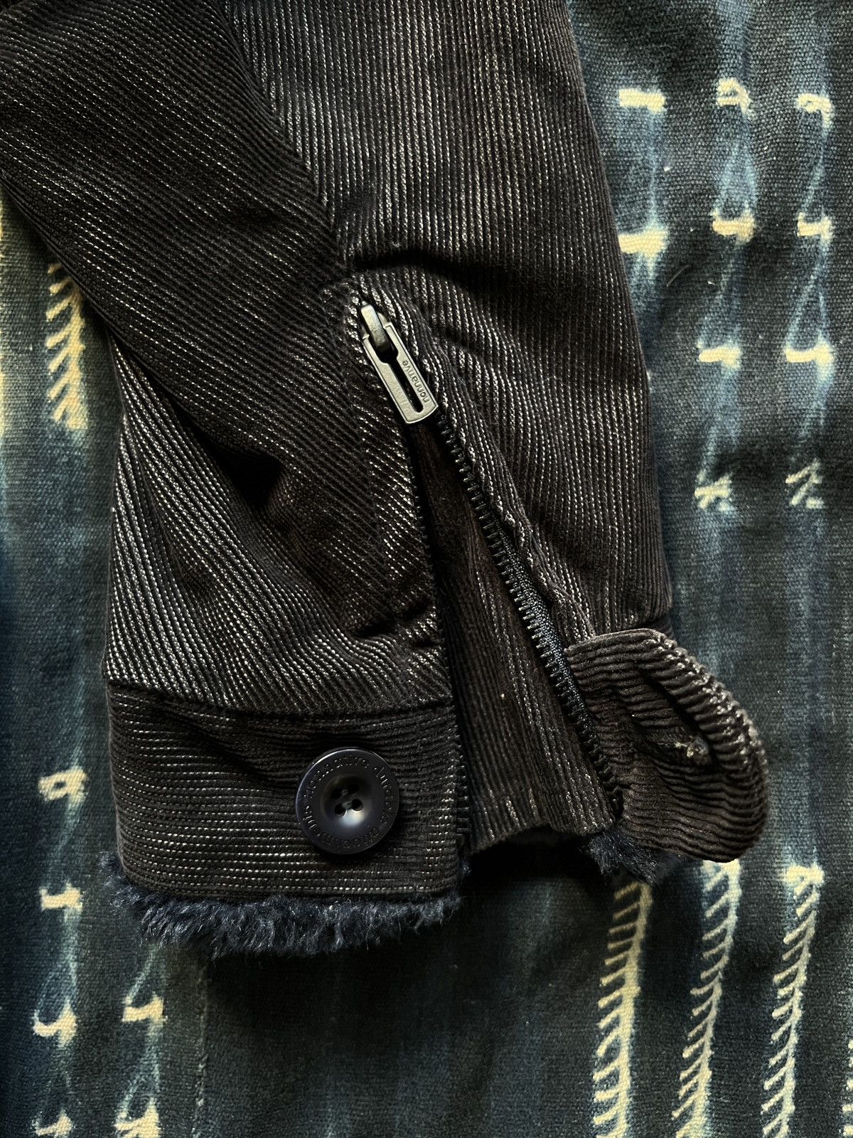 Nonnative × Undercover Nonnative Aizome Hand Dyed Corduroy Fur Coat Size US M / EU 48-50 / 2 - 10 Thumbnail