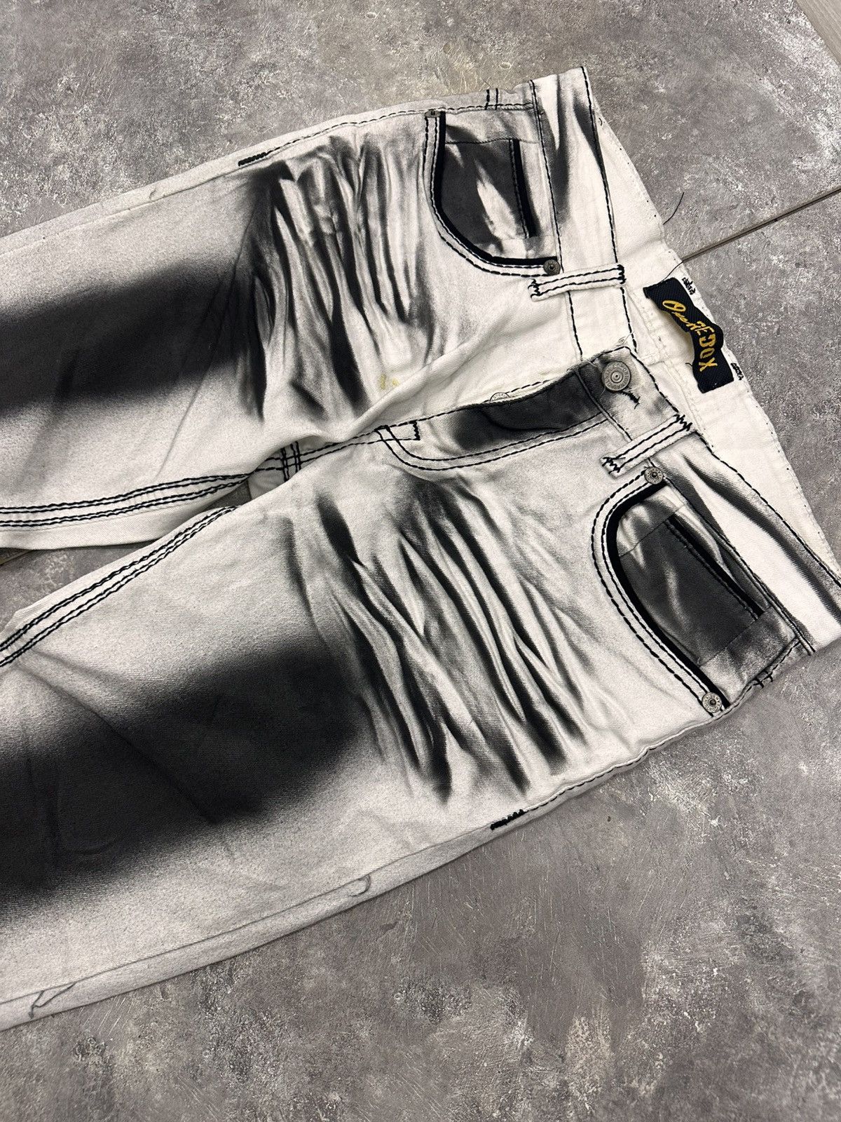 If Six Was Nine Vintage Y2K Bootcut If Six Was Nine Style Jeans Size US 32 / EU 48 - 3 Thumbnail