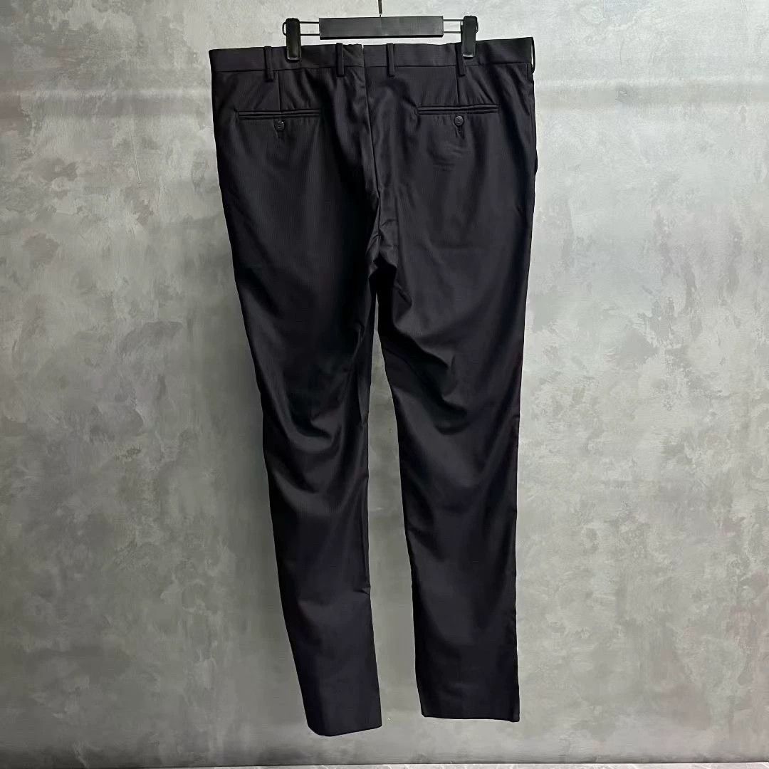 Lanvin latest black casual trousers from lanvin Size US 40 / EU 56 - 2 Thumbnail