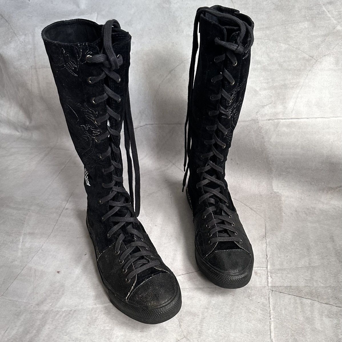 Adidas × Y's Japan Punk Yohji Yamamoto Style Boxing Biker Converse Vibe Size US 9.5 / EU 42-43 - 4 Thumbnail
