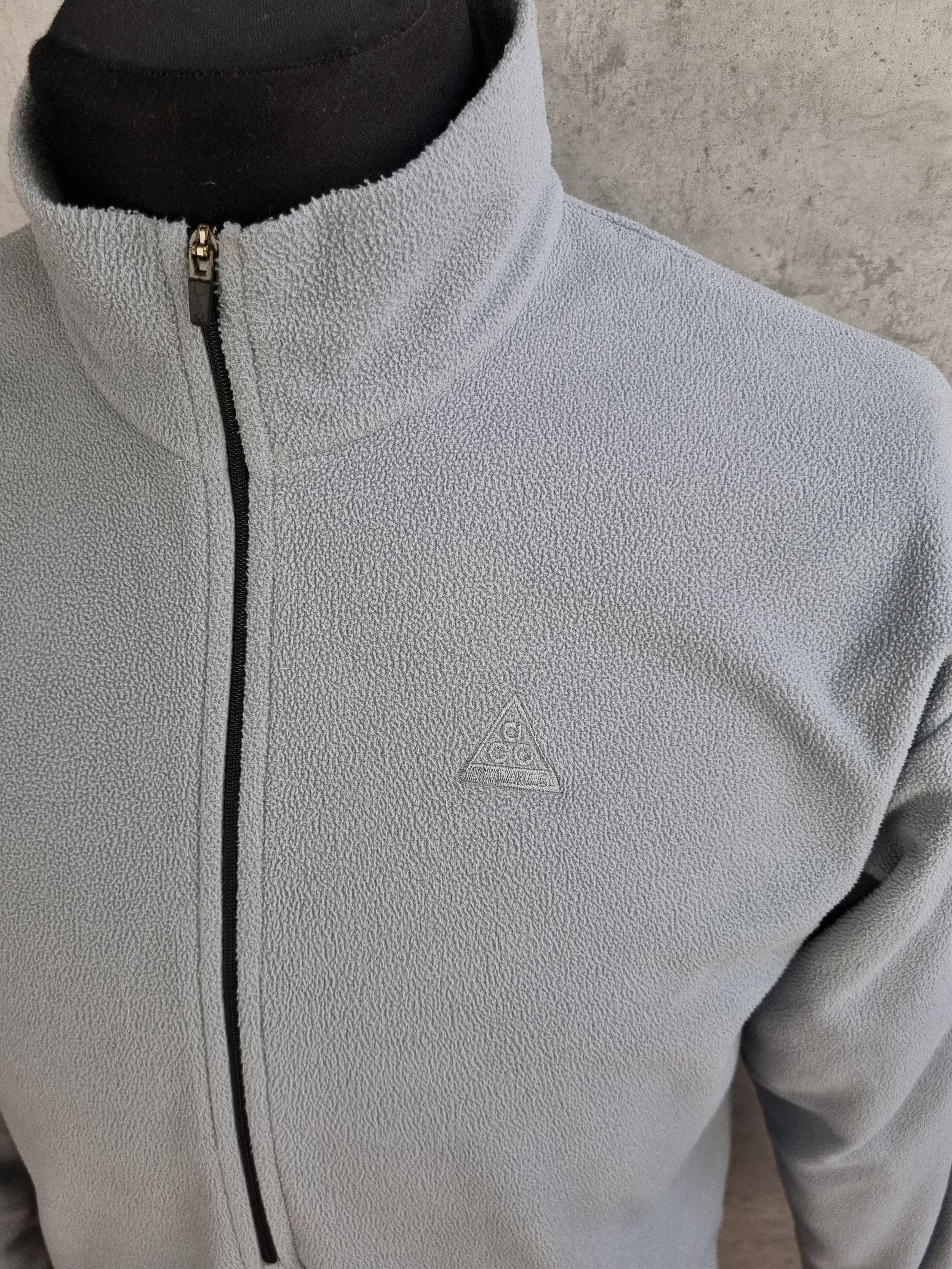 Nike × Nike ACG × Vintage Nike ACG Therma-Fit Fleece 1/4 Zip Pullover Size US M / EU 48-50 / 2 - 17 Thumbnail