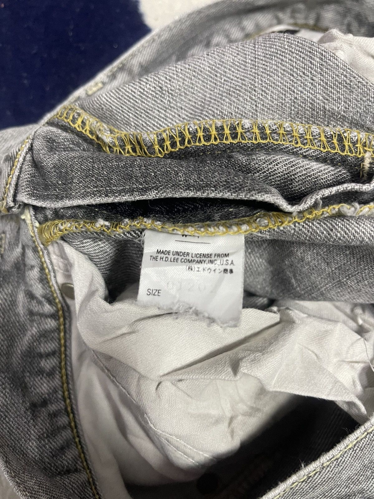 Japanese Brand × Lee Lee Distressed Jeans (14) Size US 32 / EU 48 - 5 Thumbnail